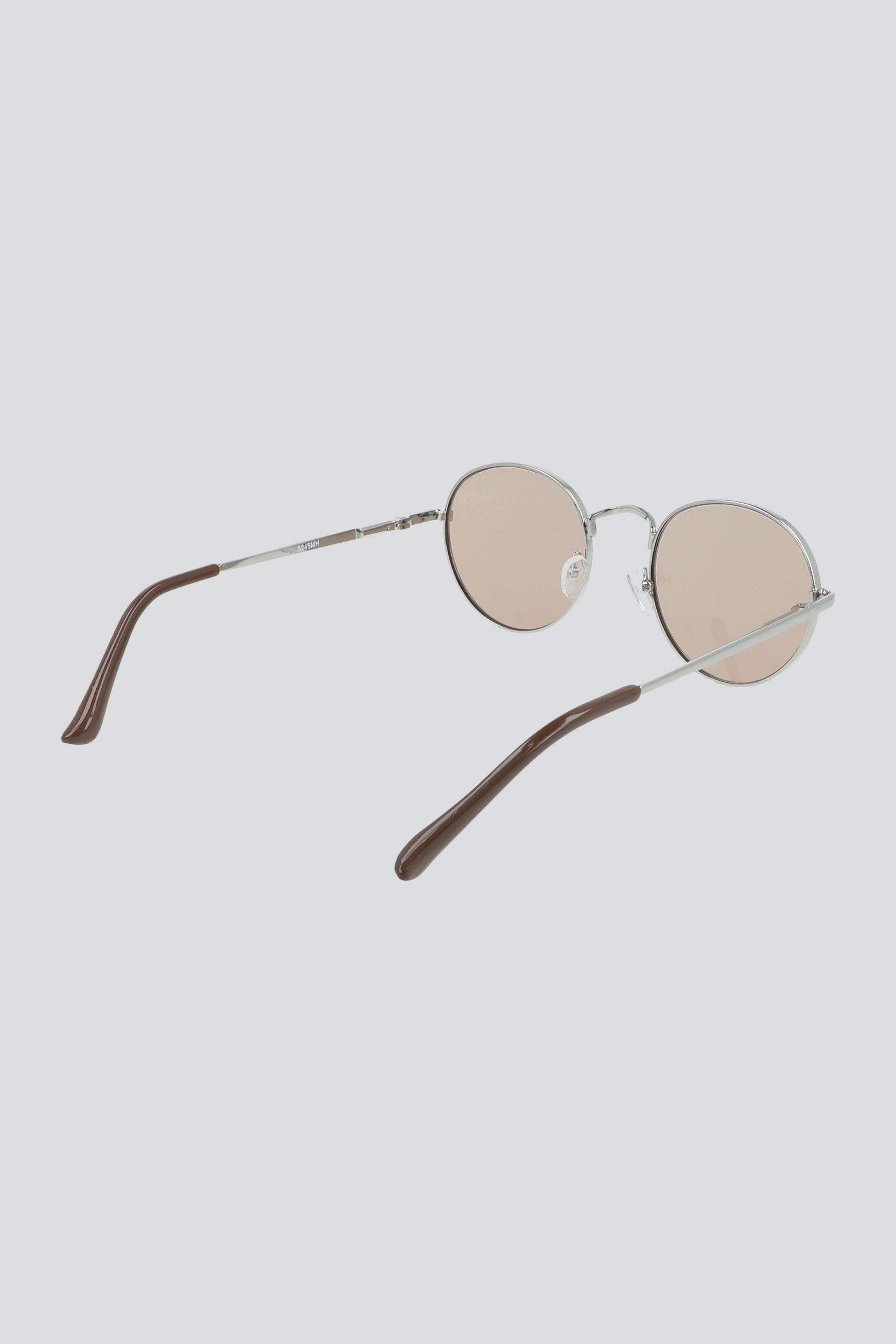 Lentes redondos mica color AMBAR