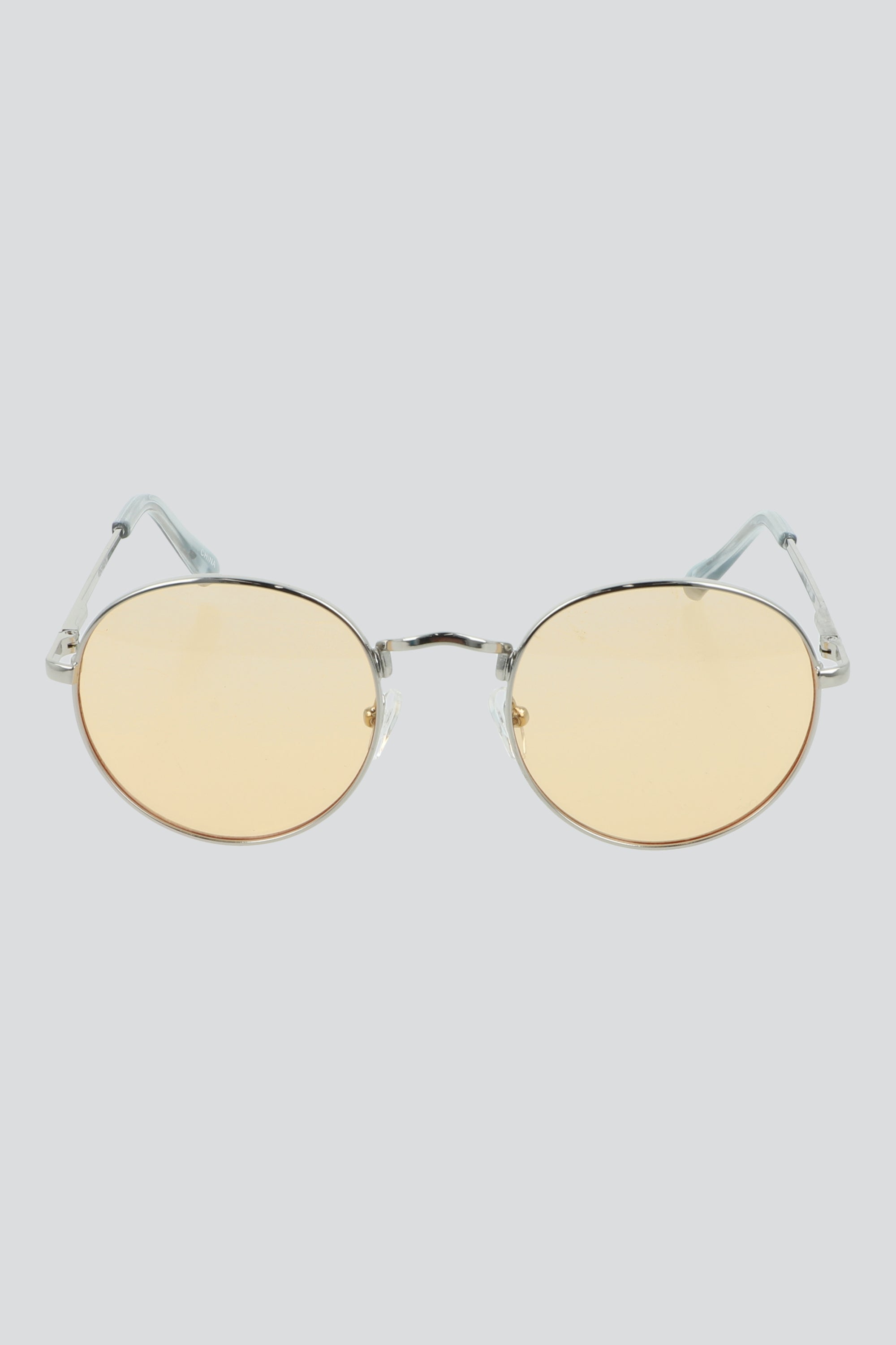 Lentes redondos mica color AMARILLO