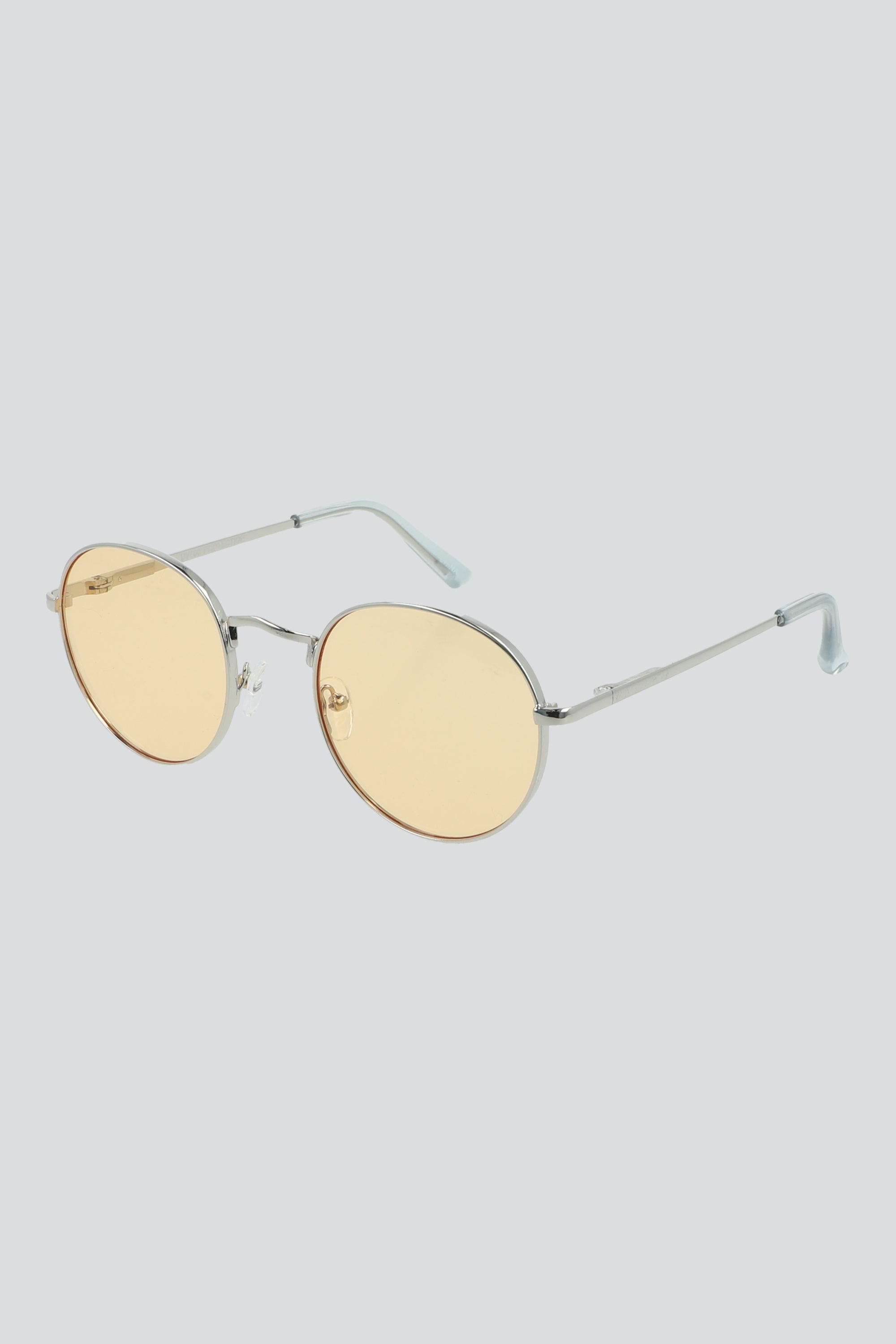 Lentes redondos mica color AMARILLO