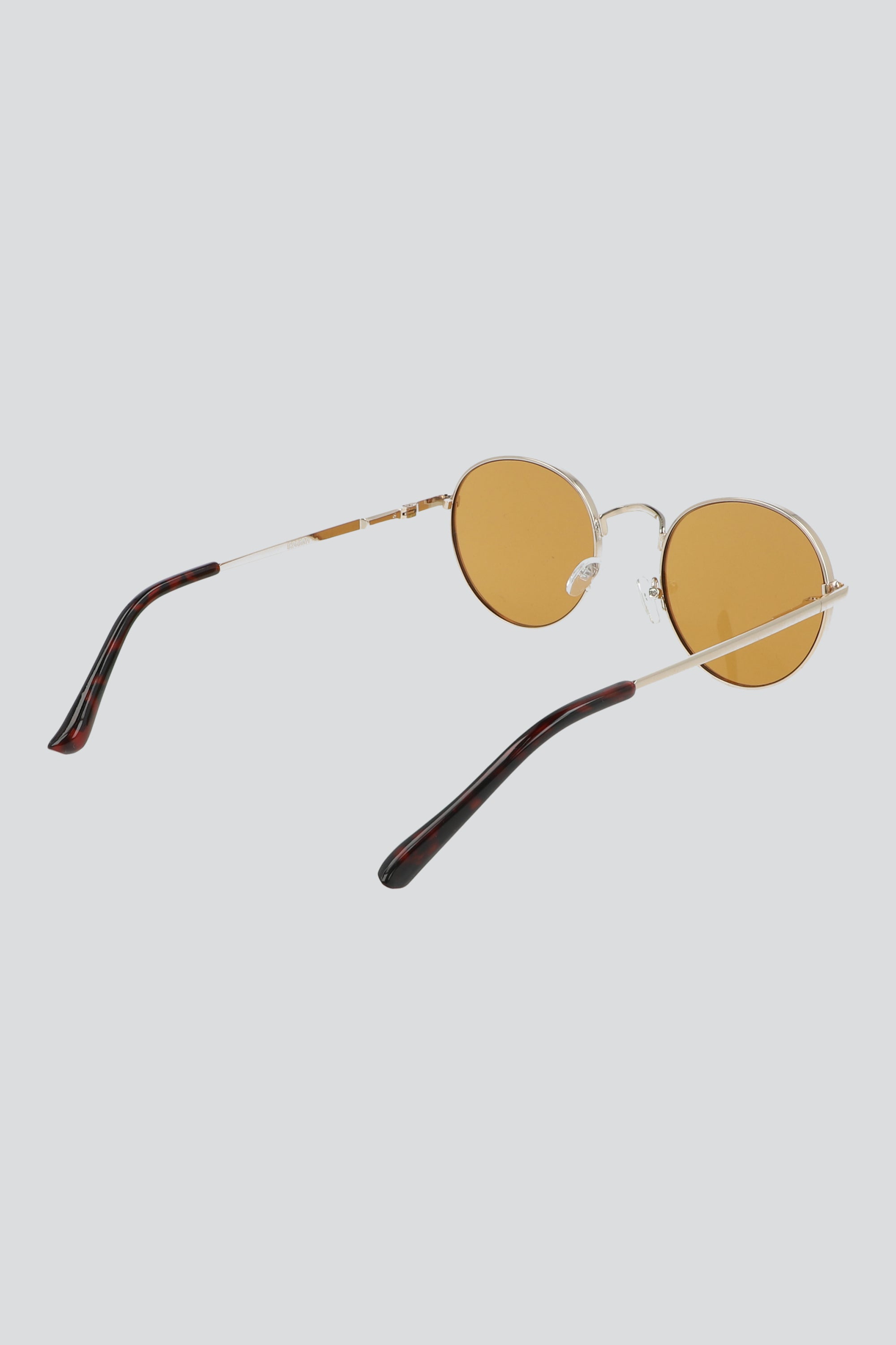 Lentes redondos mica color CAFE