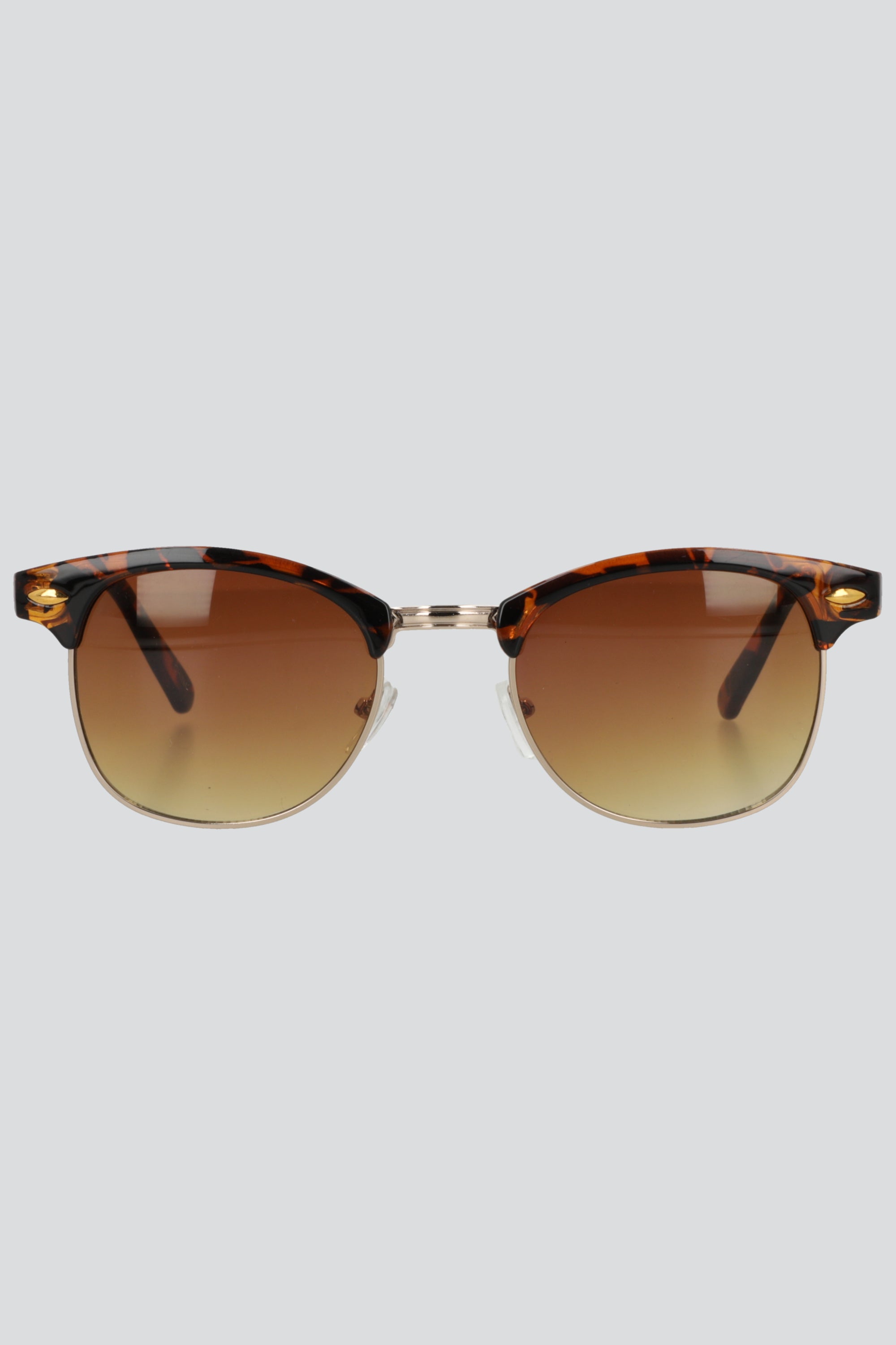Lentes clubmaster de sol CAFE