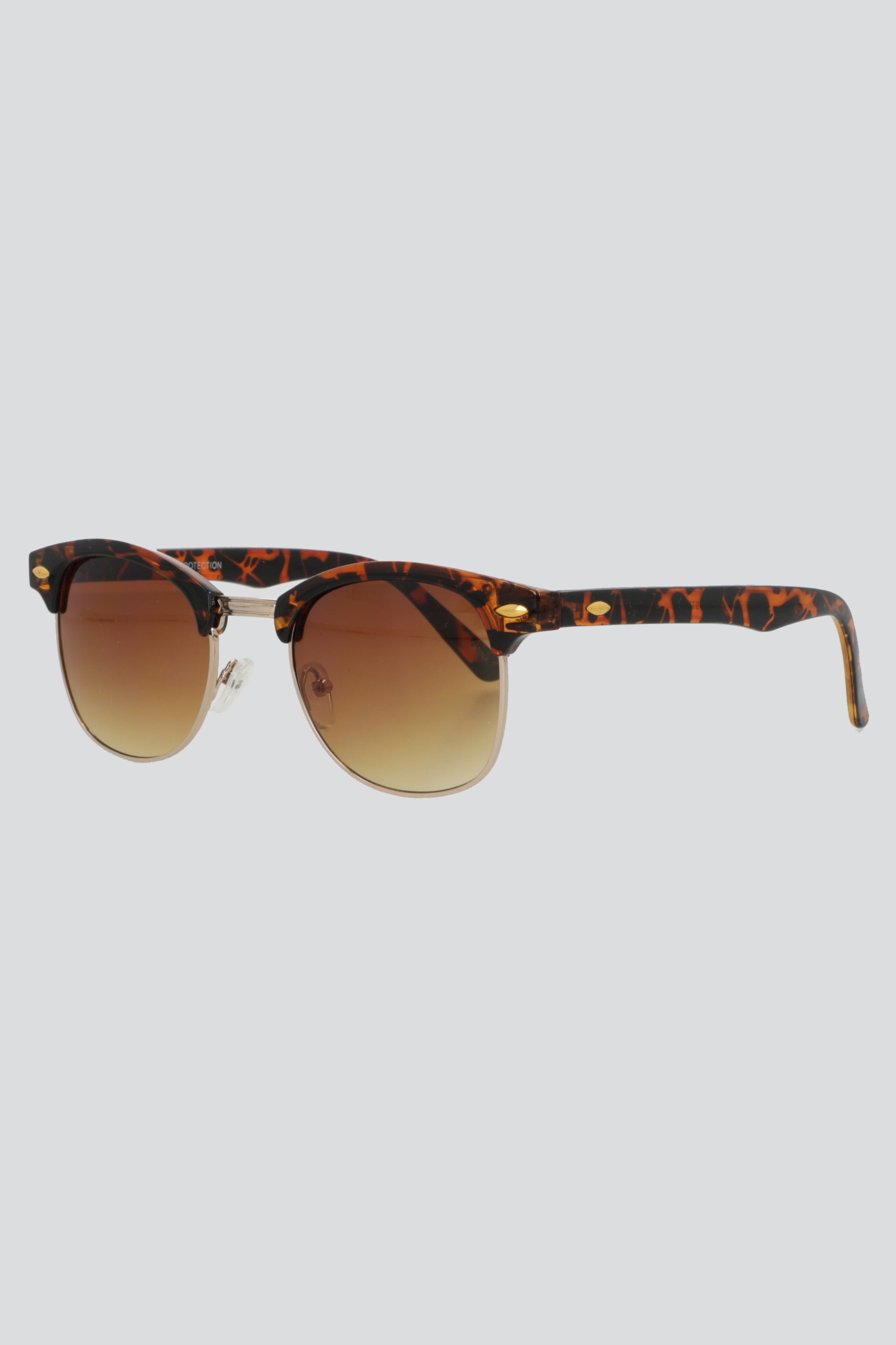 Lentes clubmaster de sol CAFE