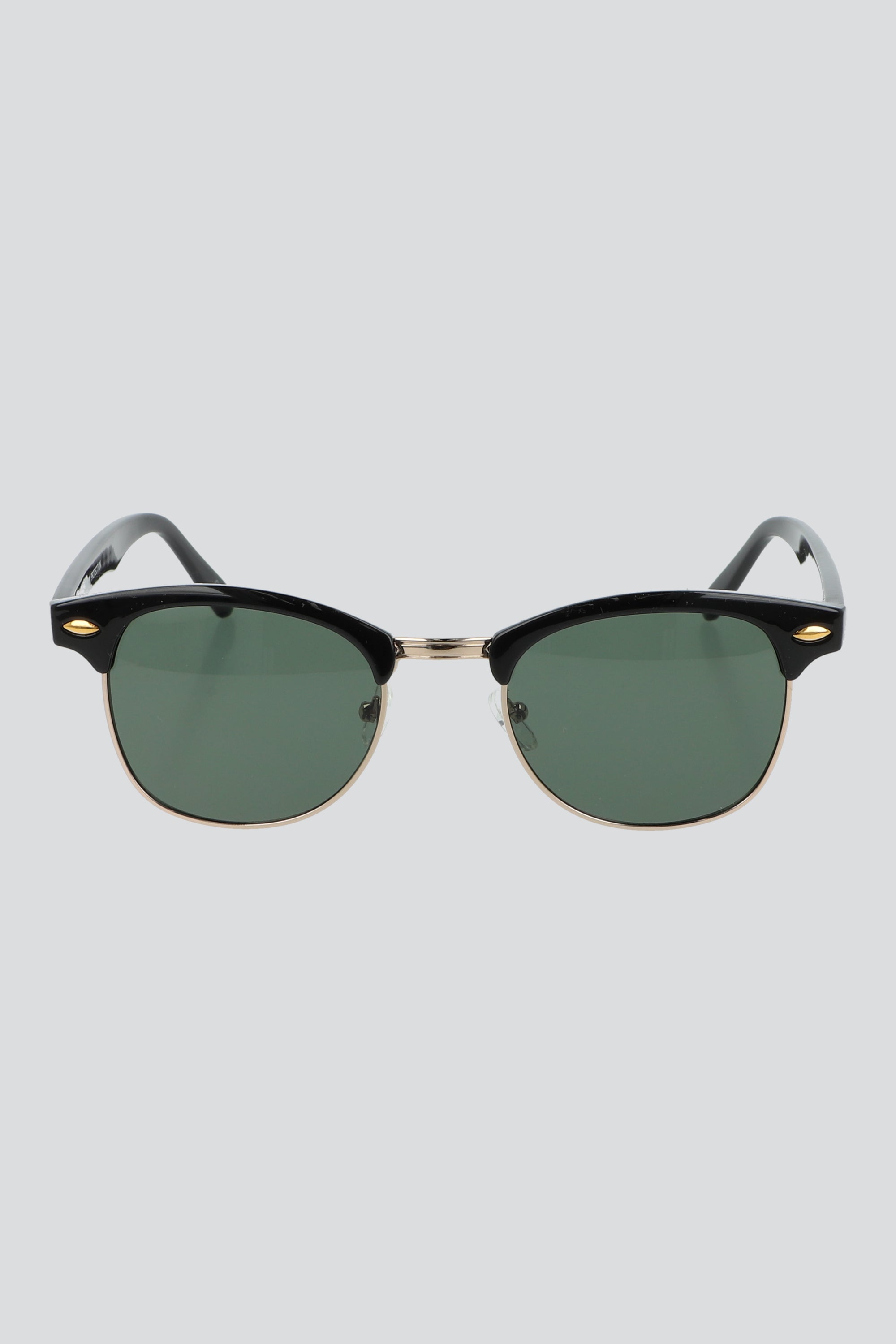 Lentes clubmaster de sol NEGRO COMBO