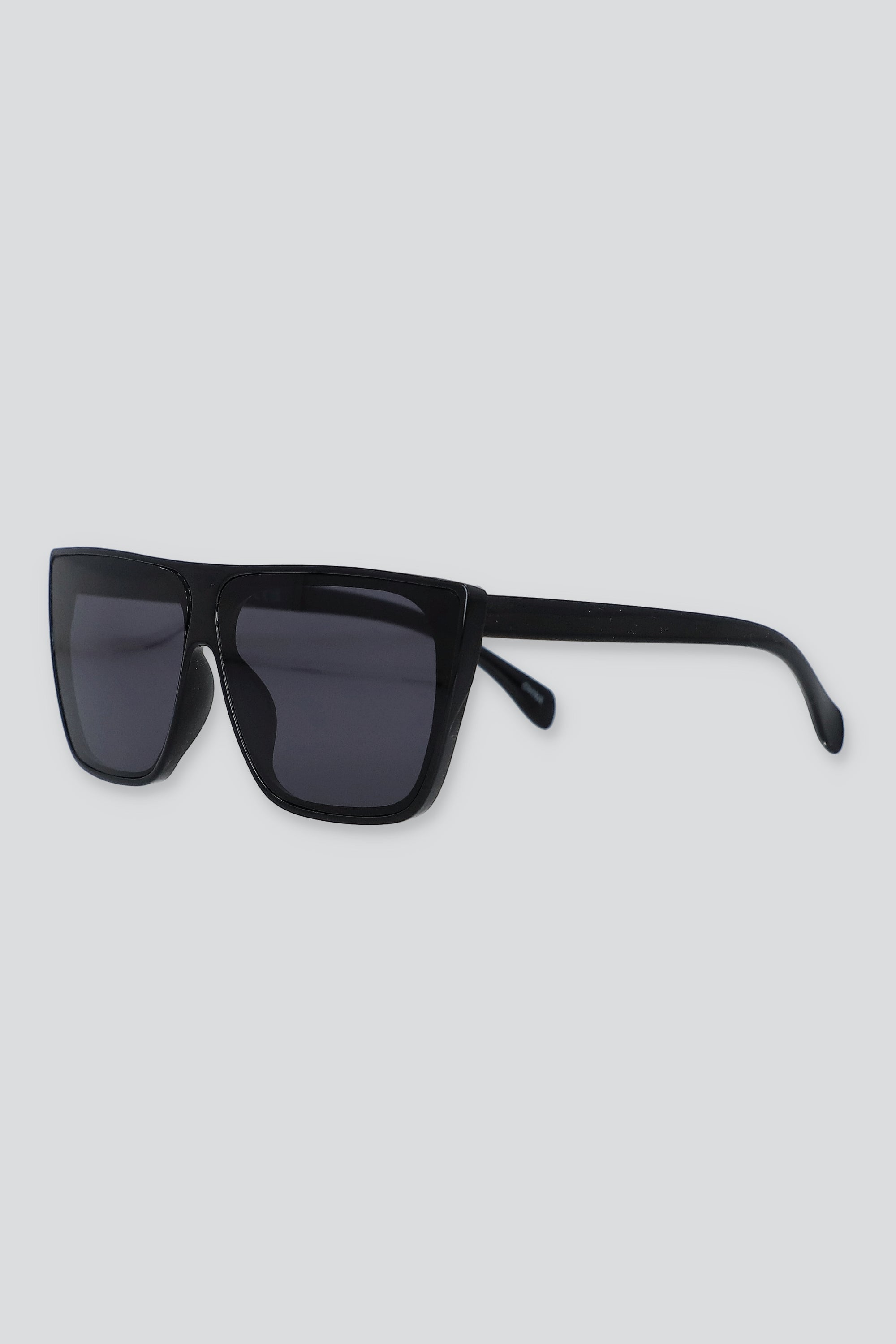 Lentes oversized delgados NEGRO