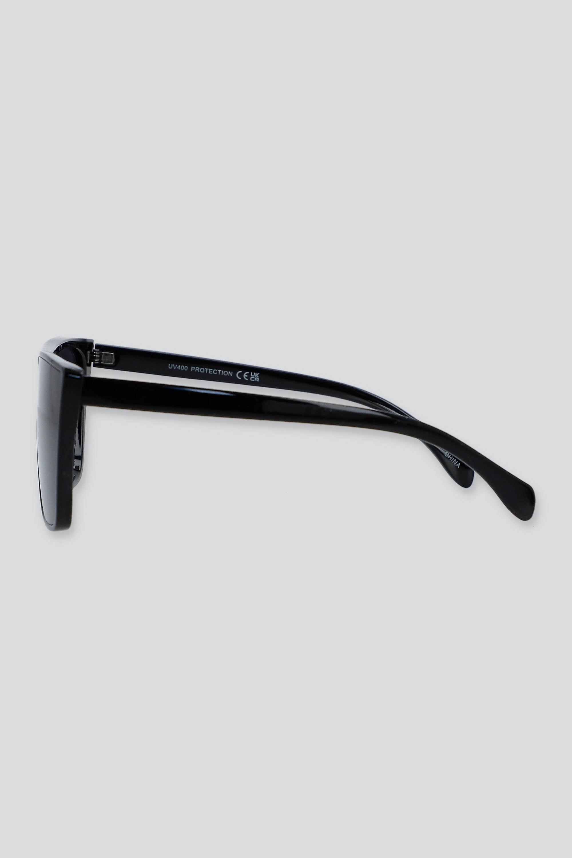 Lentes oversized delgados NEGRO