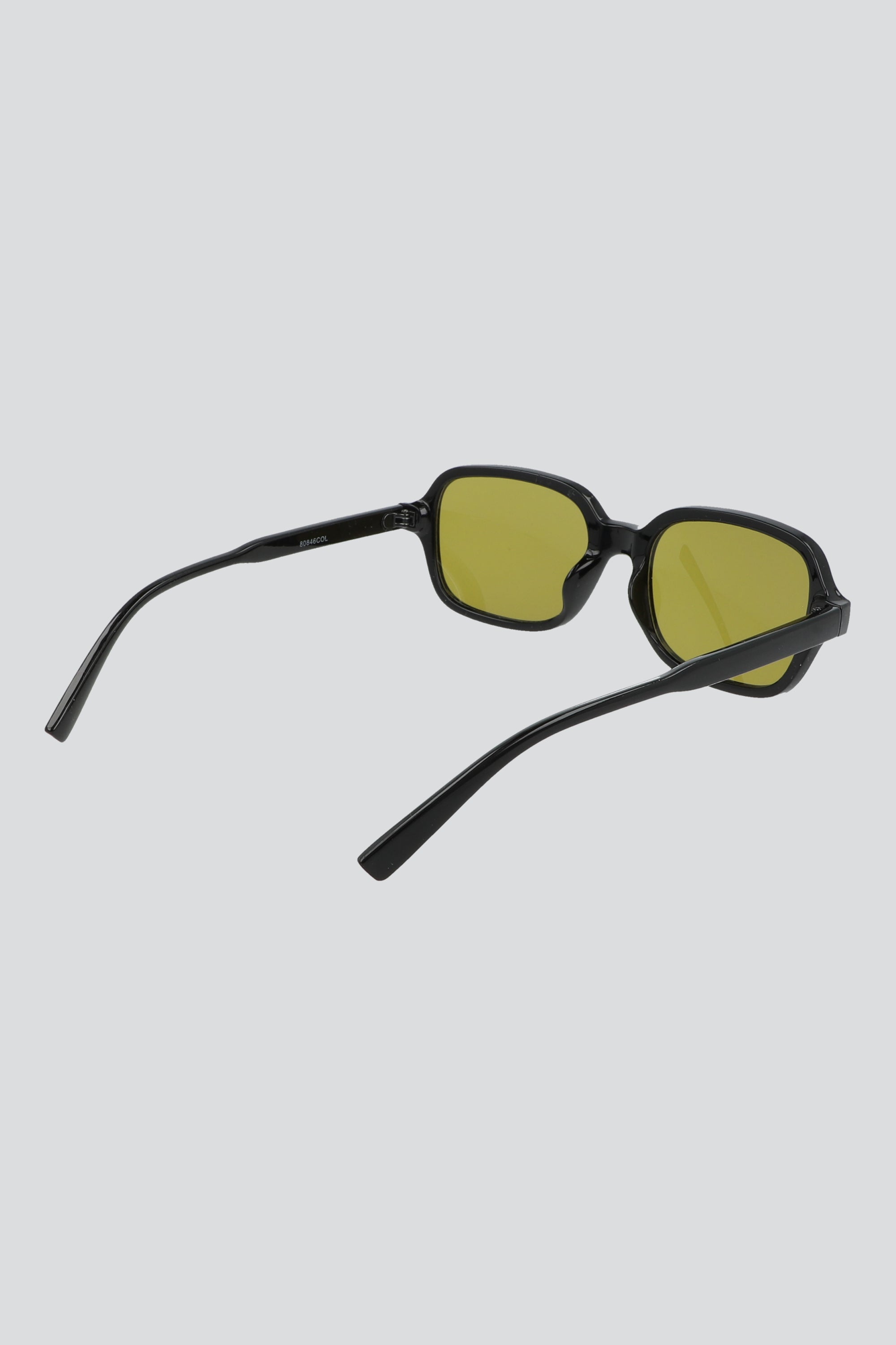 Lentes cuadrados mica colores AMARILLO