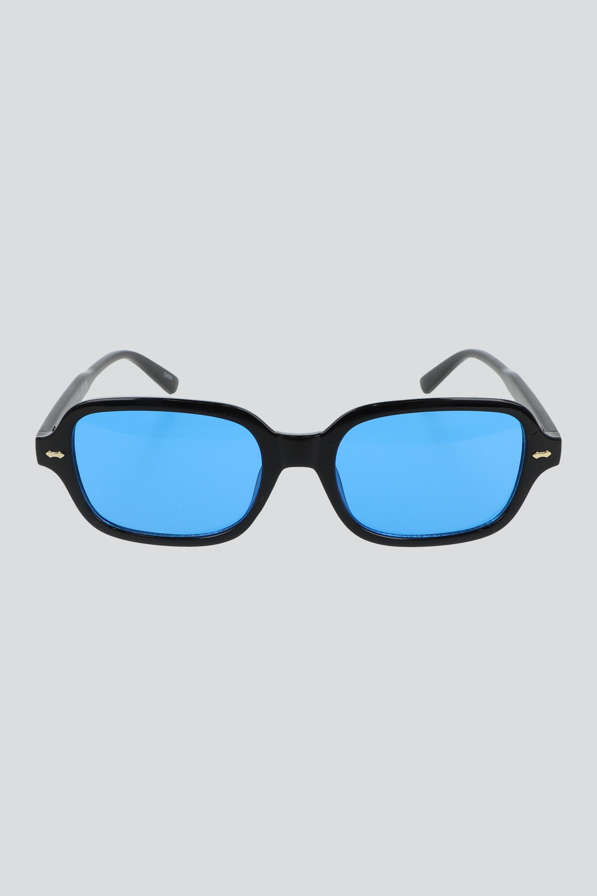 Lentes cuadrados mica colores AZUL