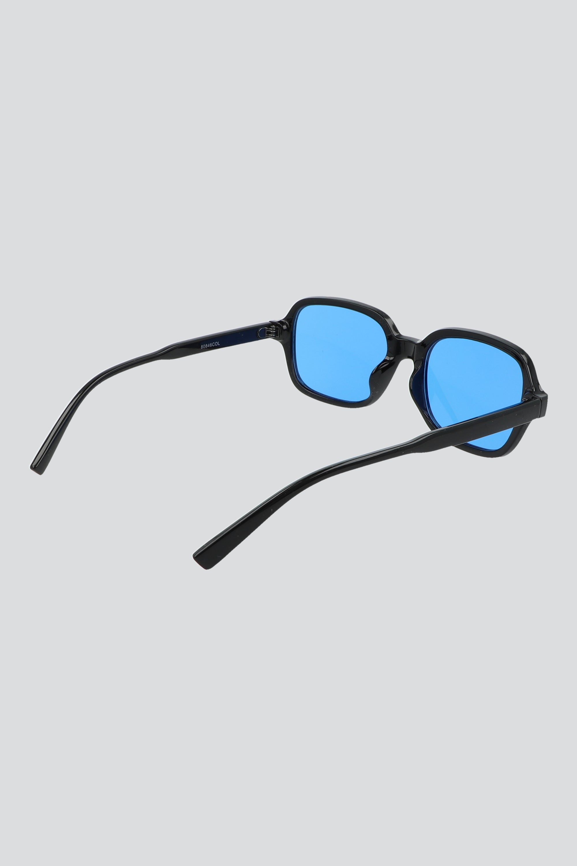Lentes cuadrados mica colores AZUL