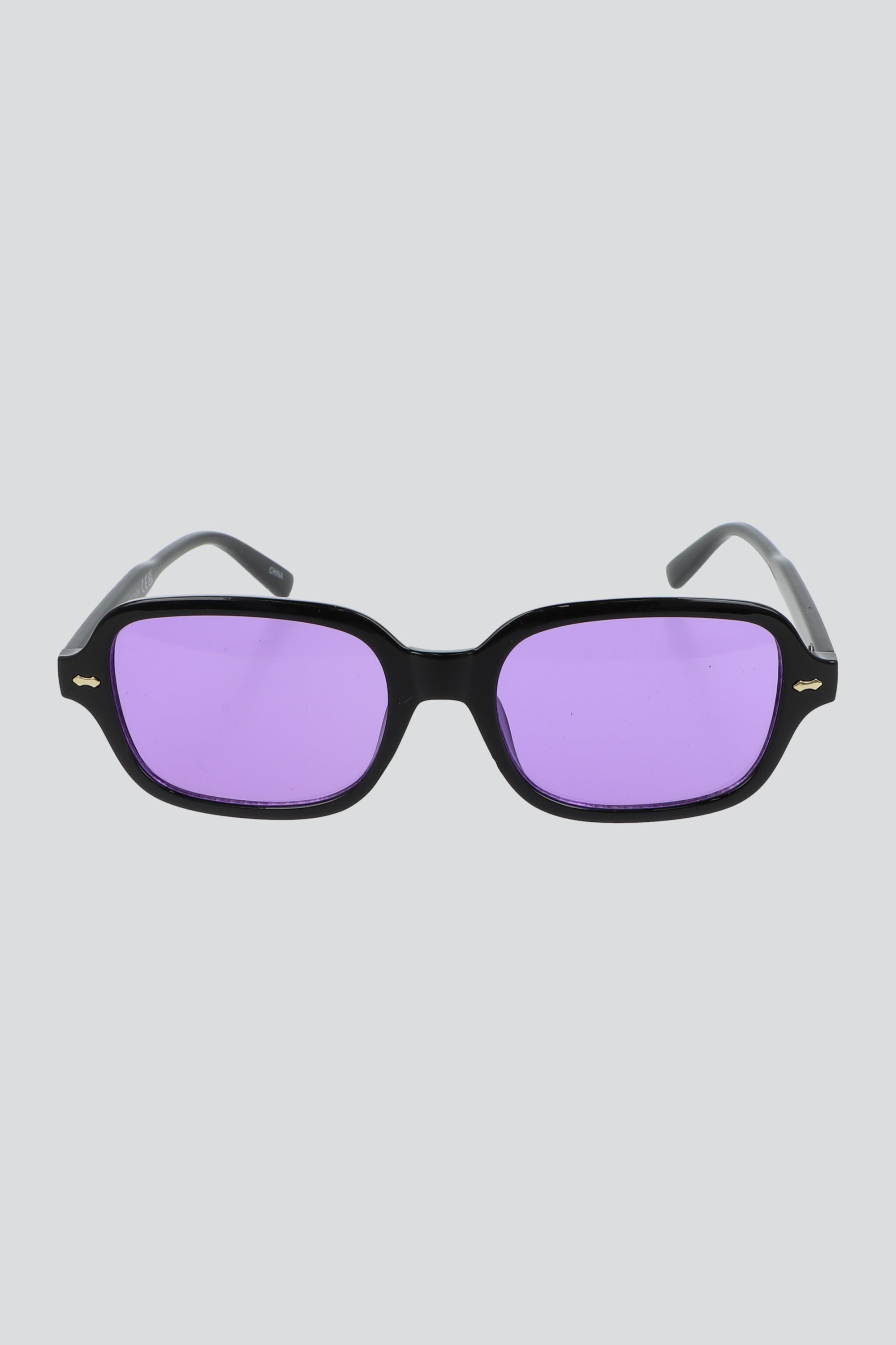 Lentes cuadrados mica colores MORADO