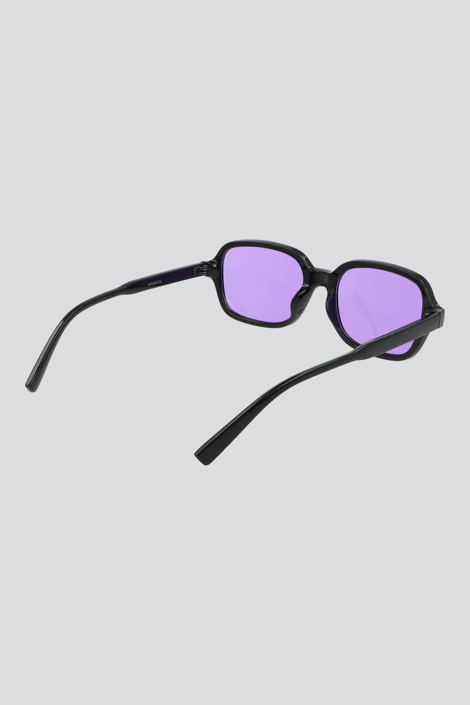 Lentes cuadrados mica colores MORADO
