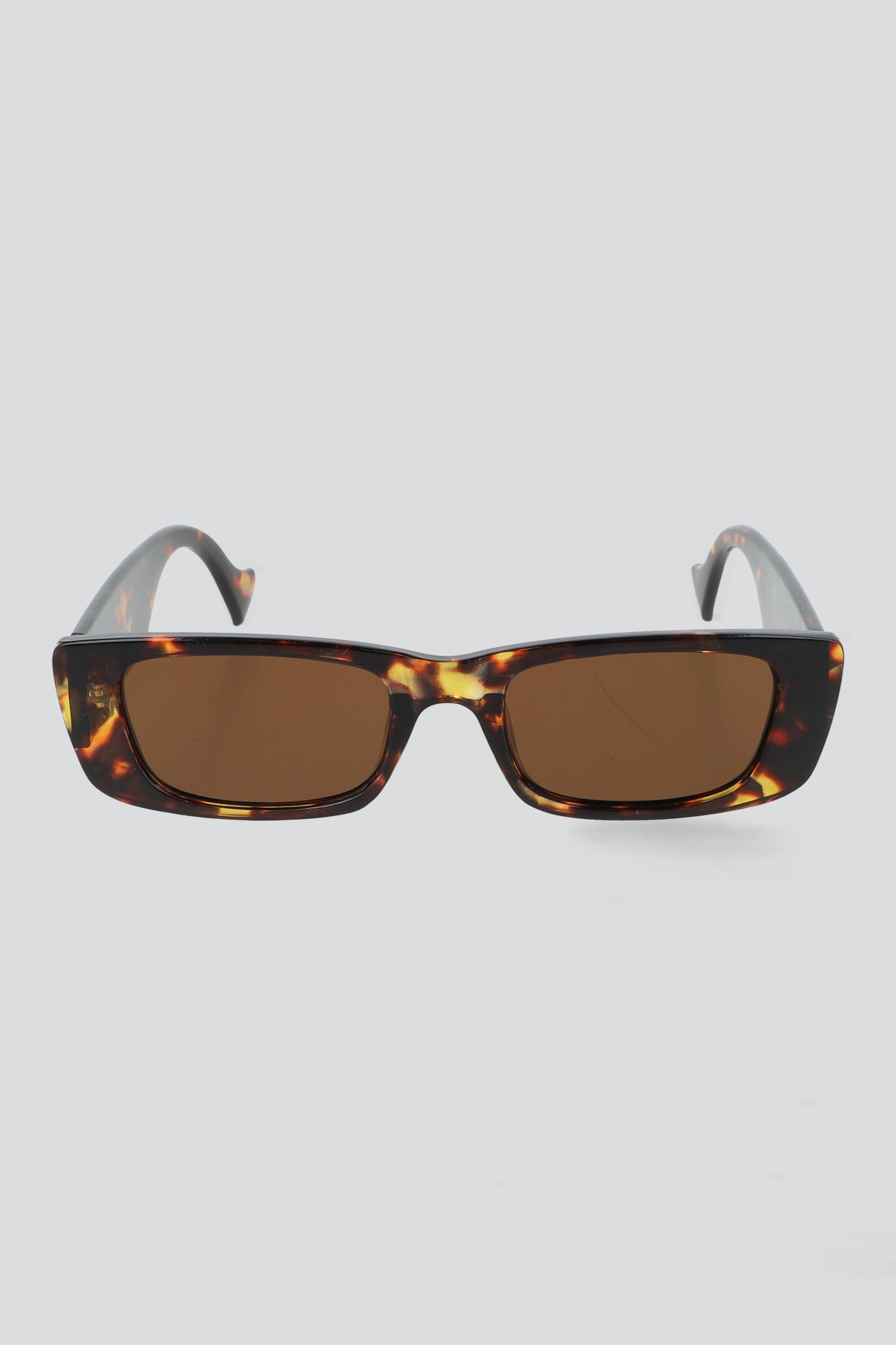 Lentes rectangulares chunky CAFE COMBO