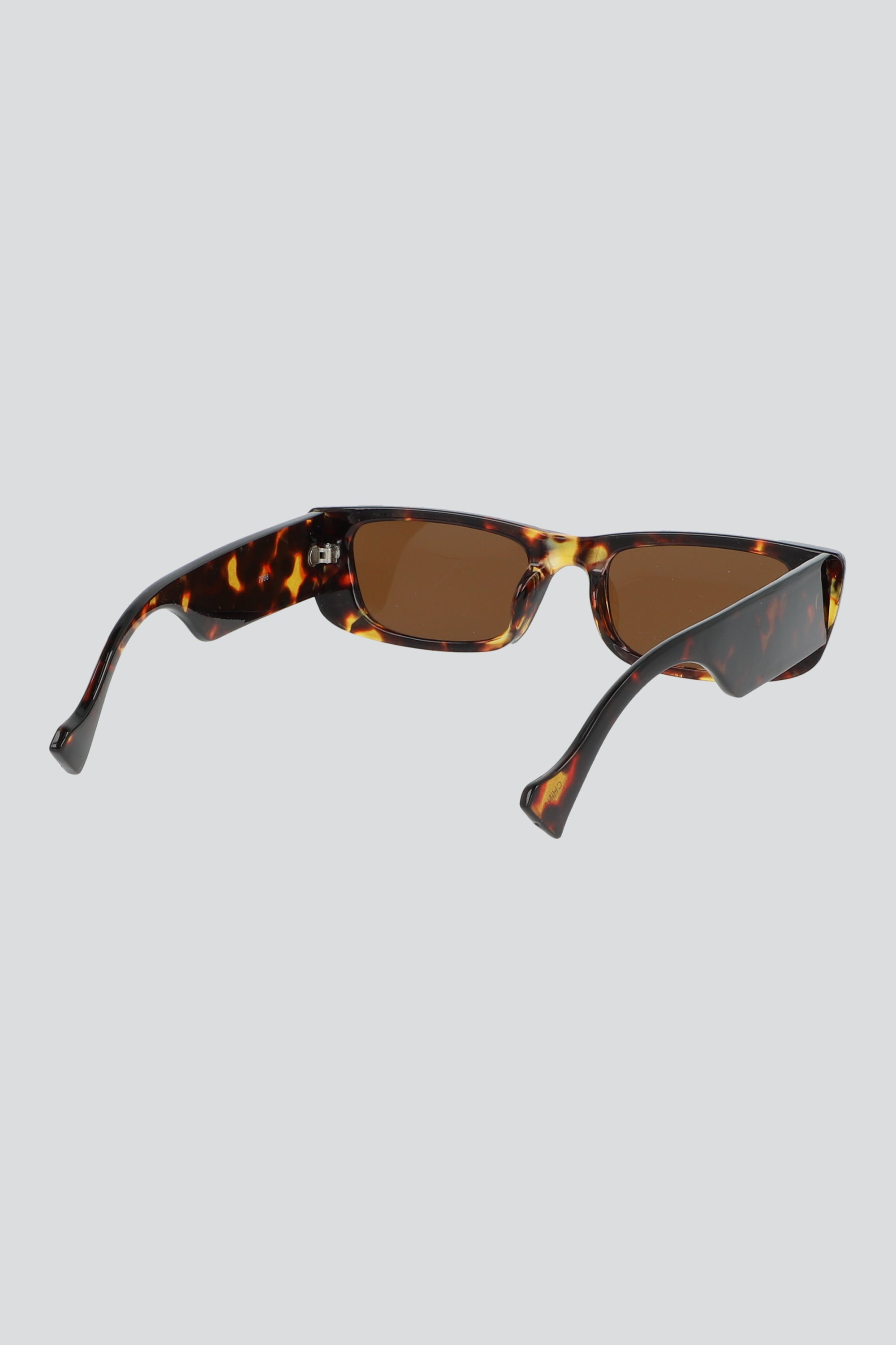 Lentes rectangulares chunky CAFE COMBO