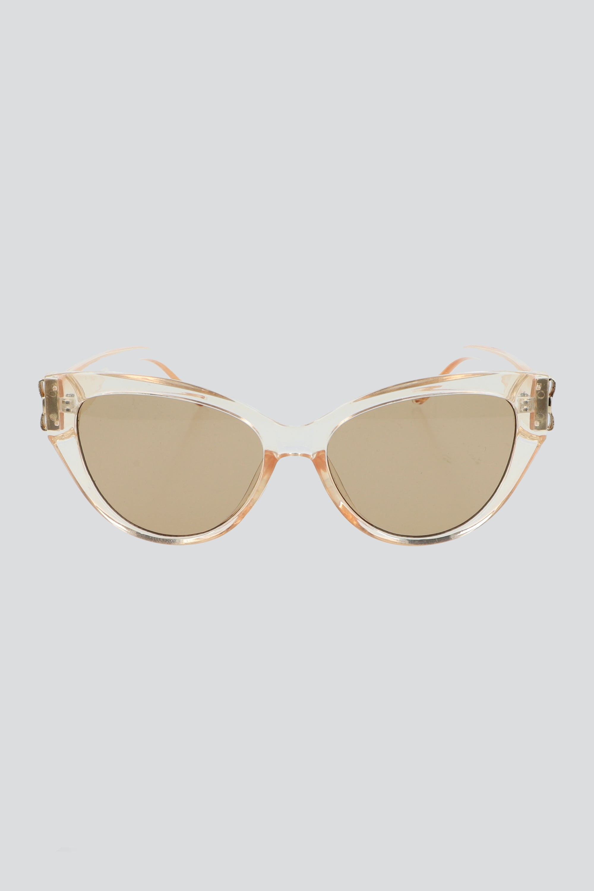 Lentes oversize cateye BEIGE