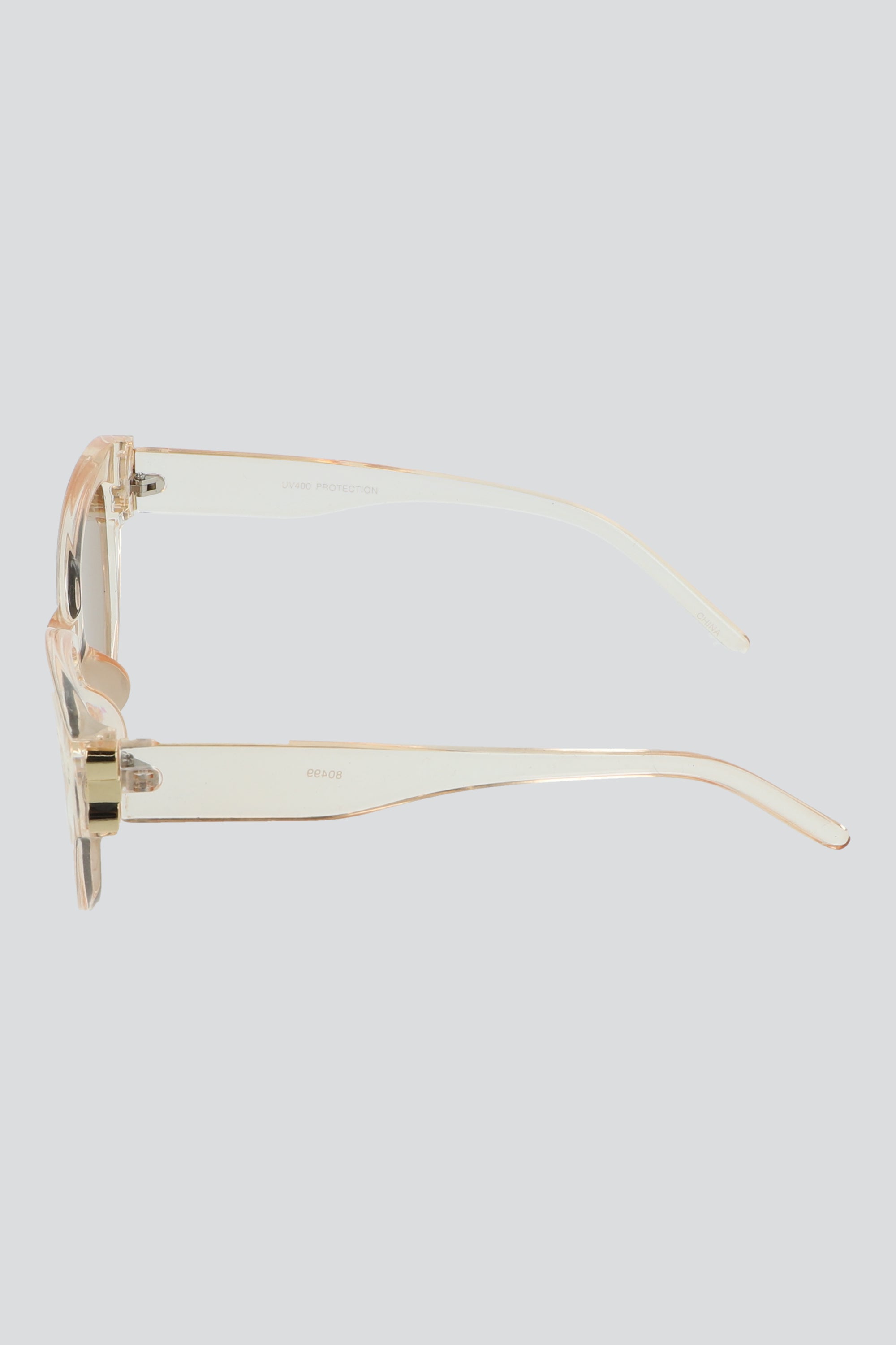 Lentes oversize cateye BEIGE