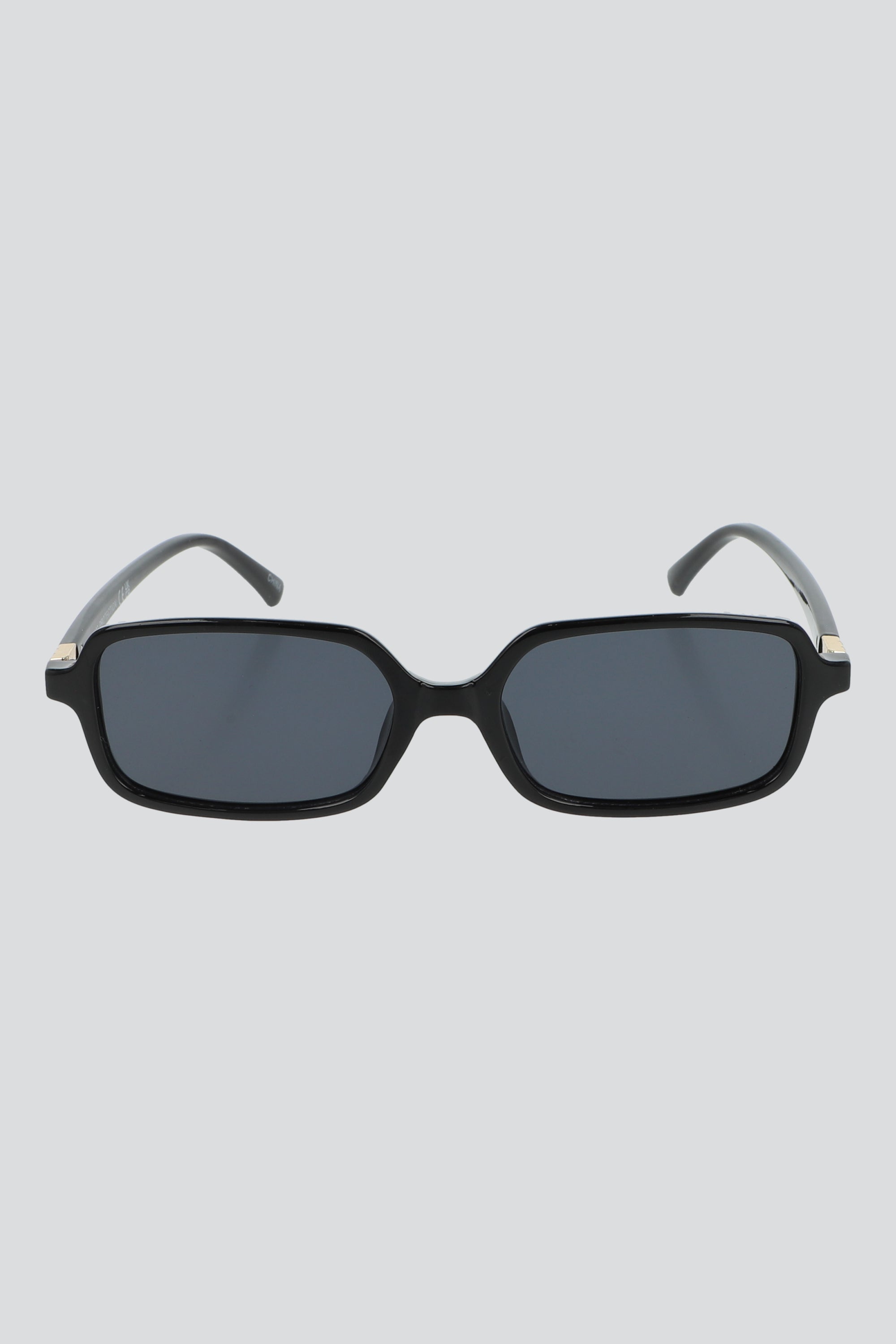 Lentes rectangulares pasta delgada NEGRO