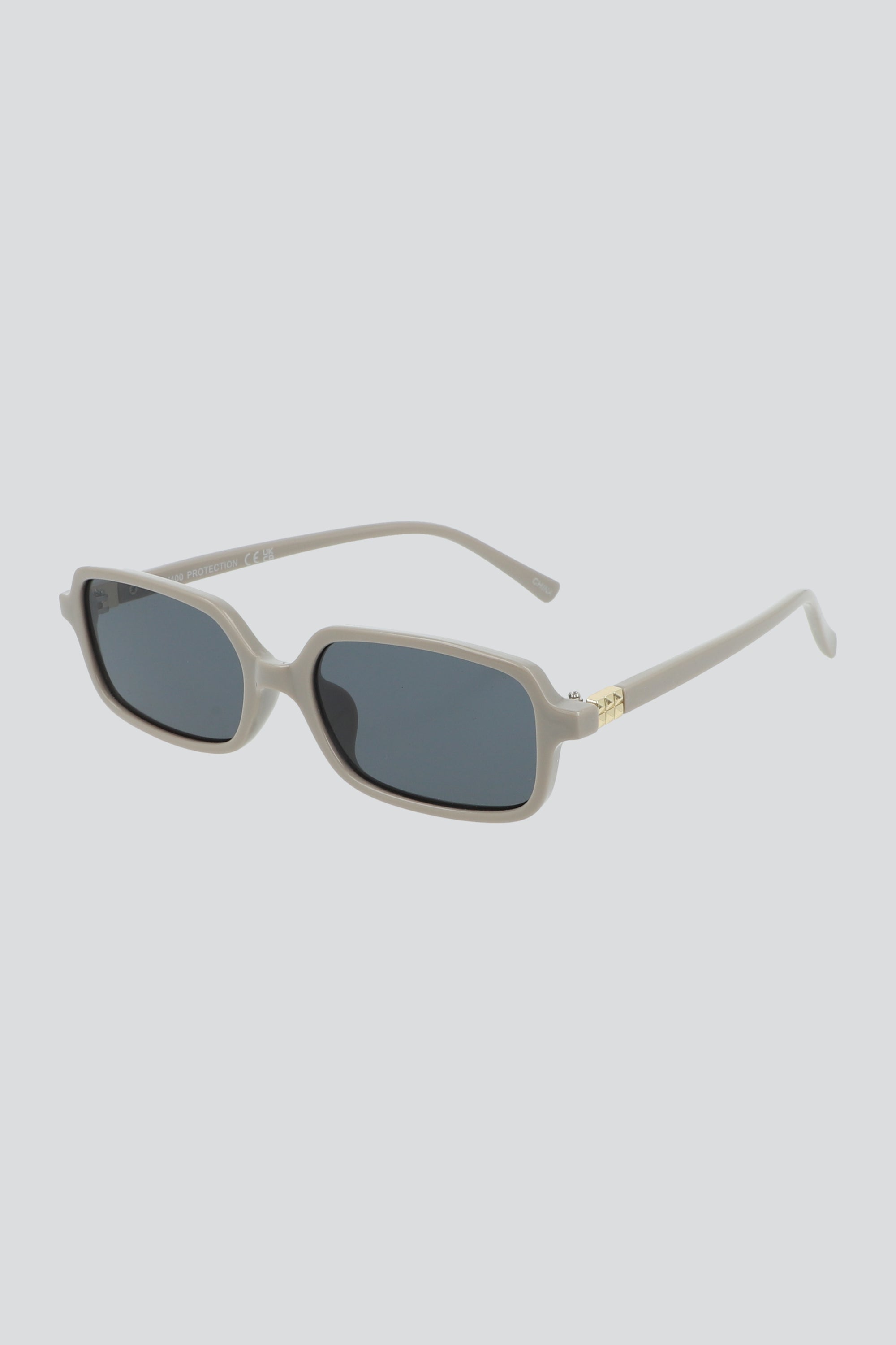 Lentes rectangulares pasta delgada GRIS