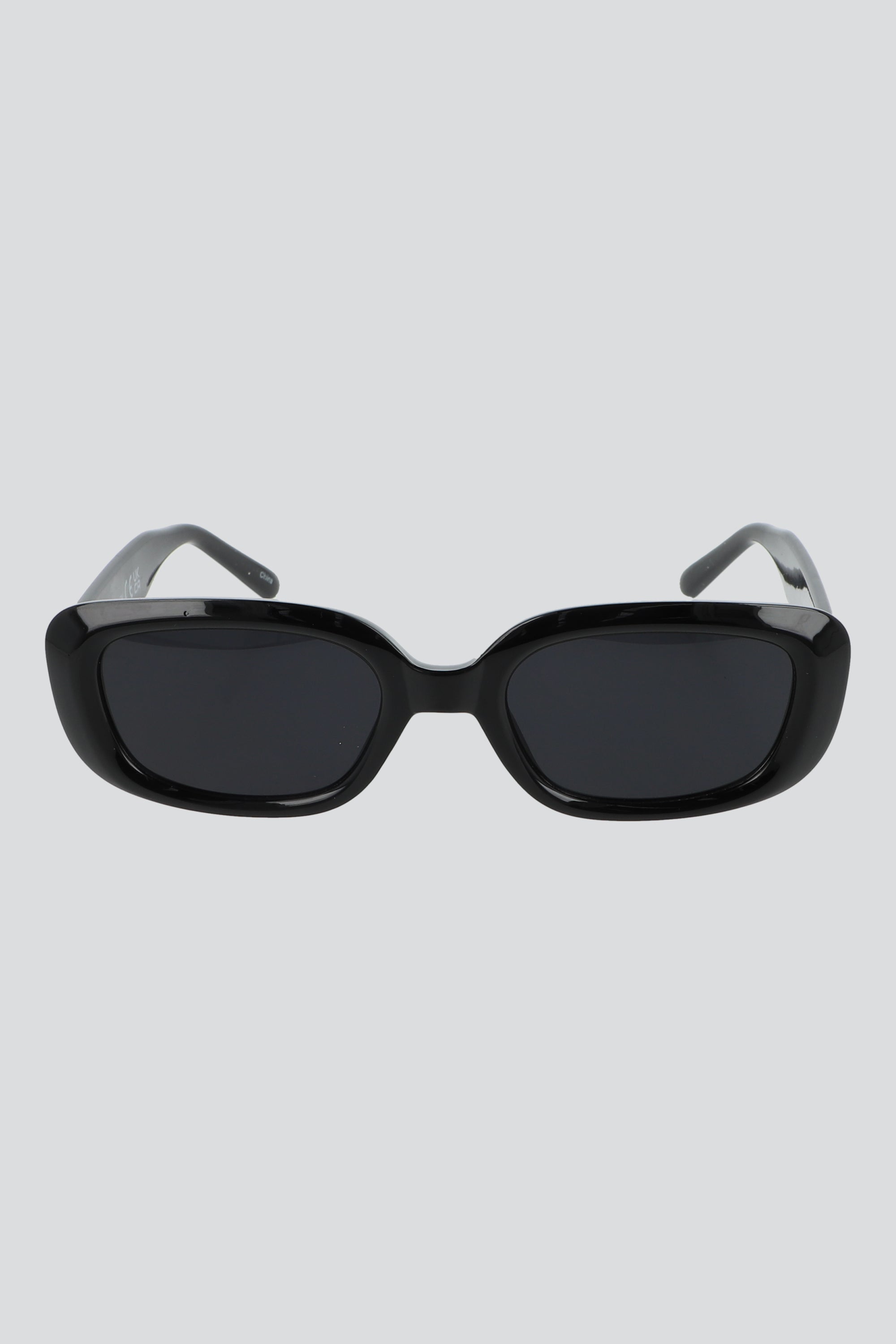 Lentes semi ovalados pasta gruesa NEGRO