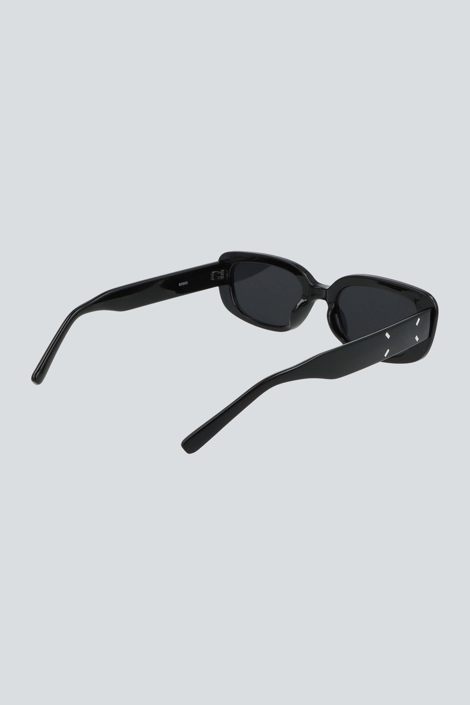 Lentes semi ovalados pasta gruesa NEGRO