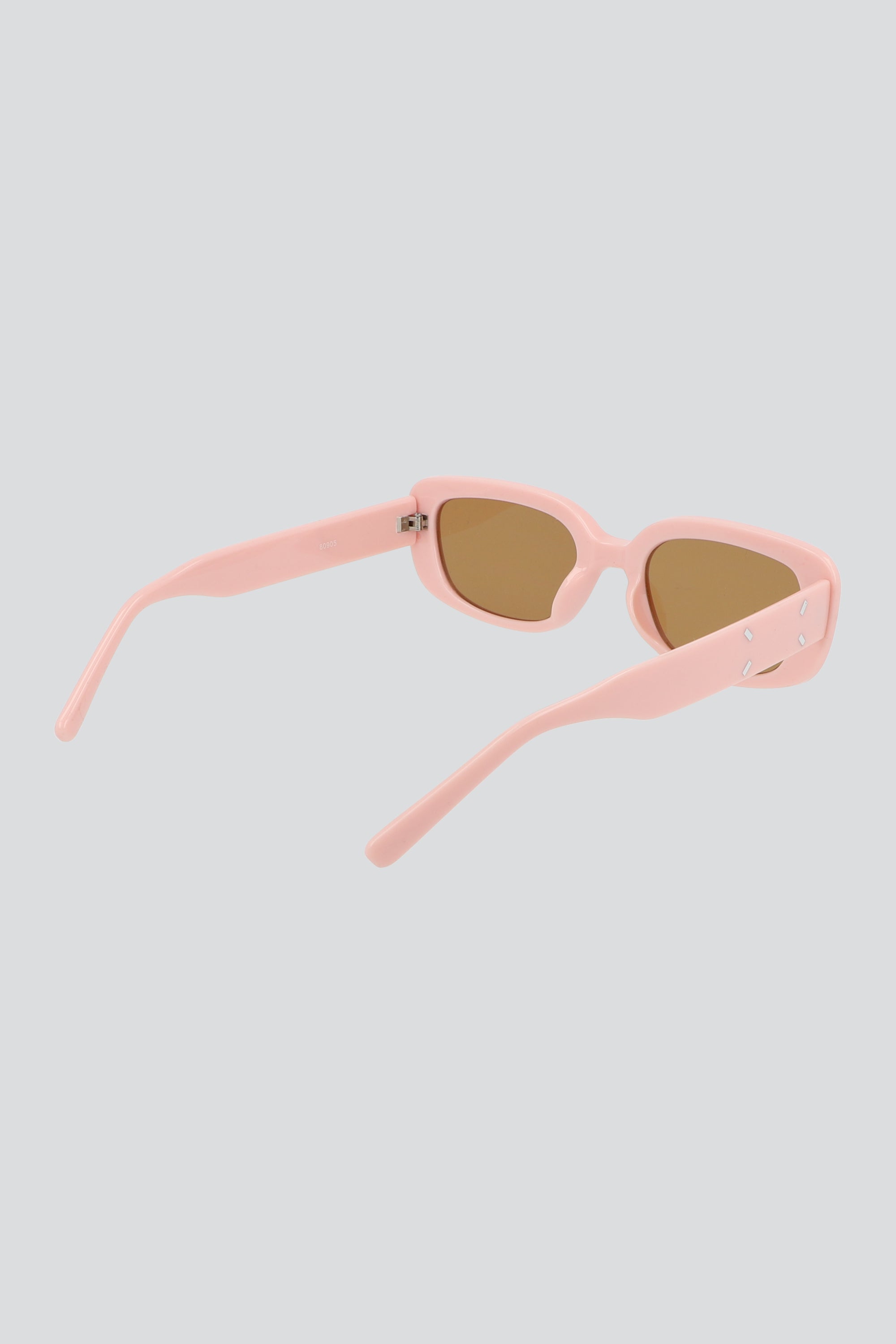 Lentes semi ovalados pasta gruesa PALO DE ROSA