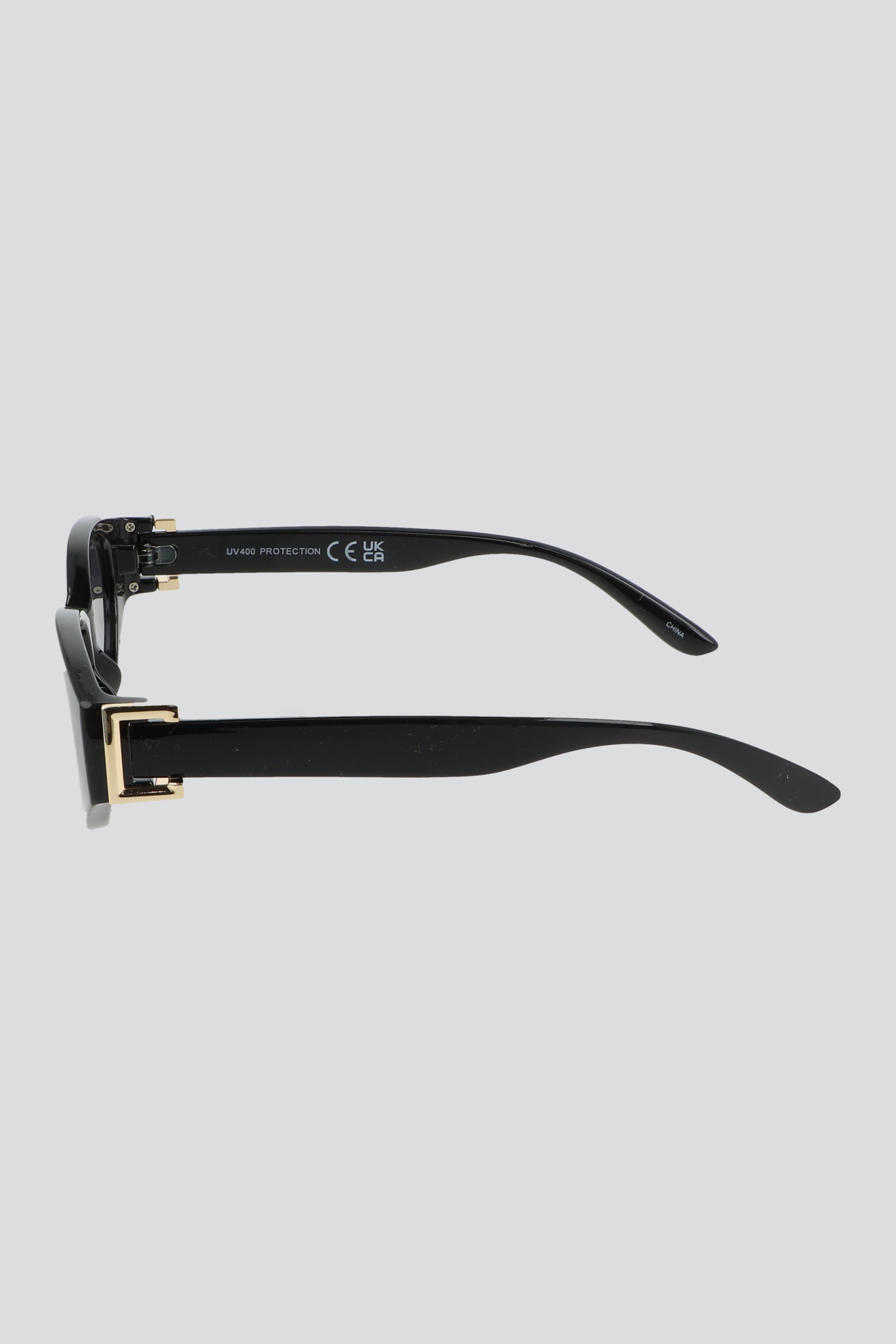 Lentes cateye traslucidos NEGRO