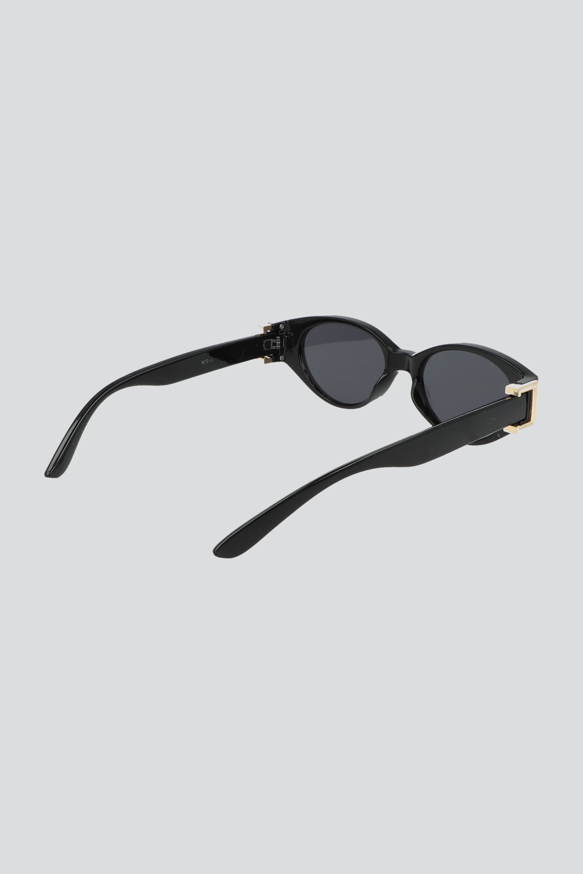 Lentes cateye traslucidos NEGRO