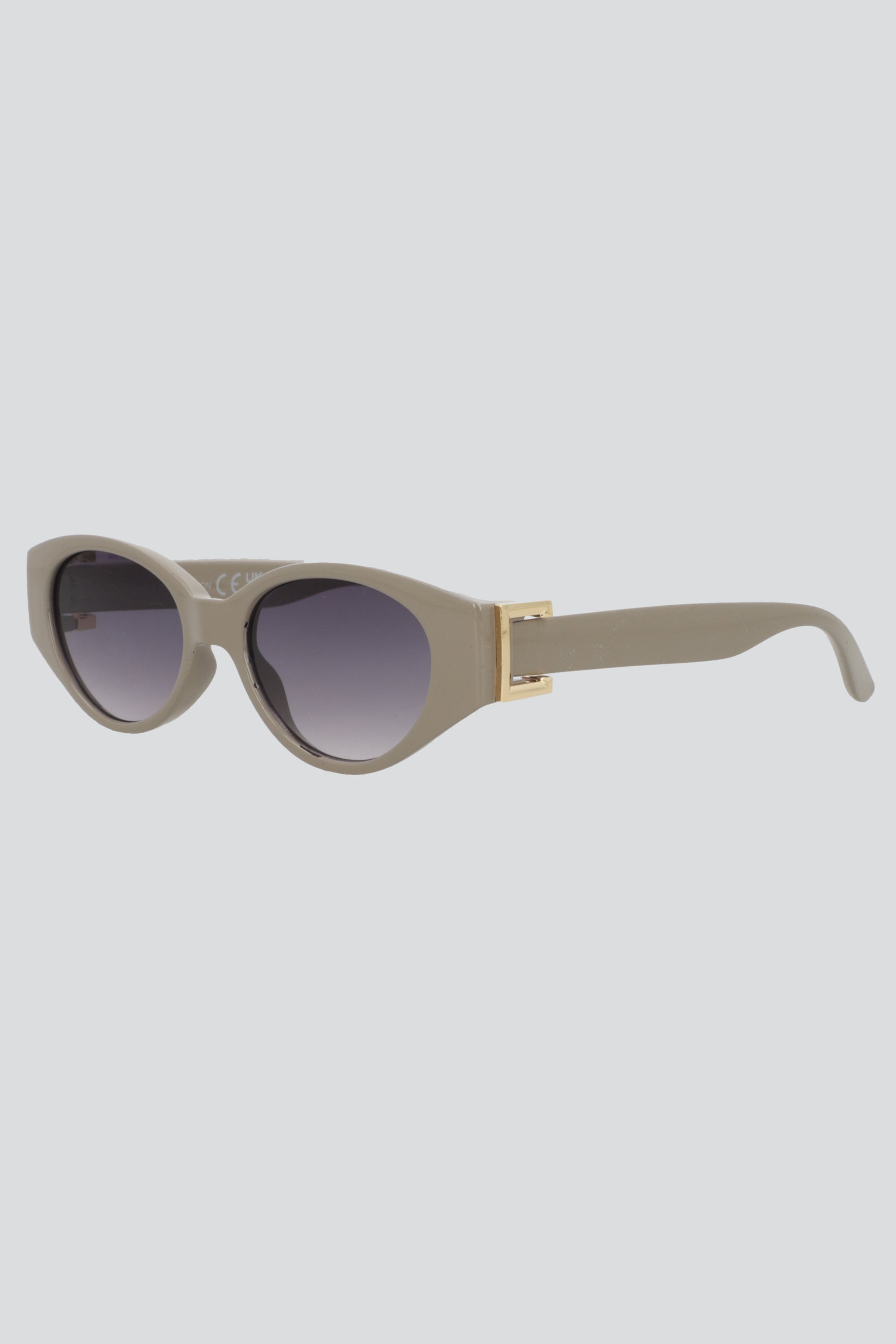 Lentes cateye traslucidos GRIS