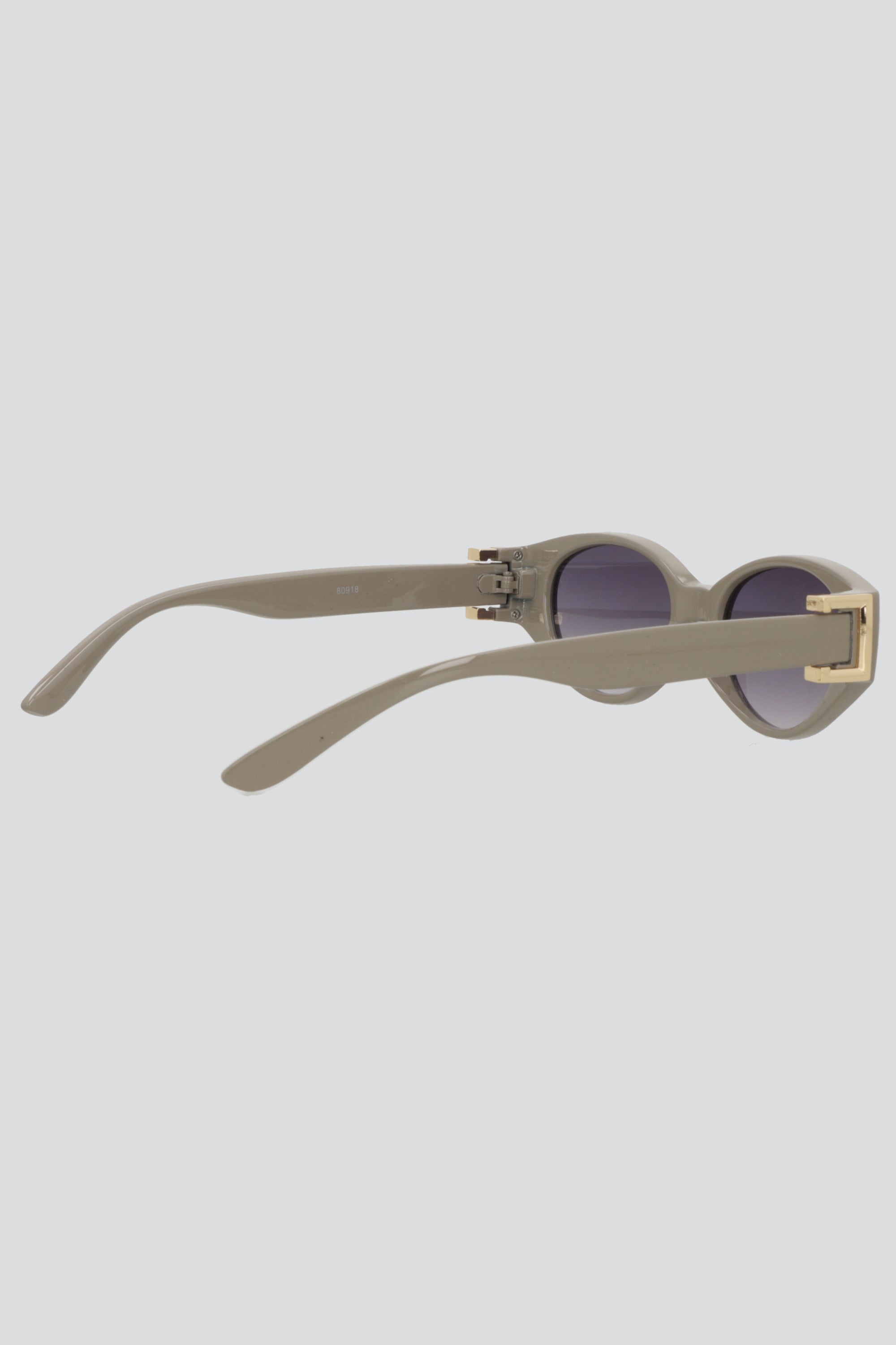 Lentes cateye traslucidos GRIS