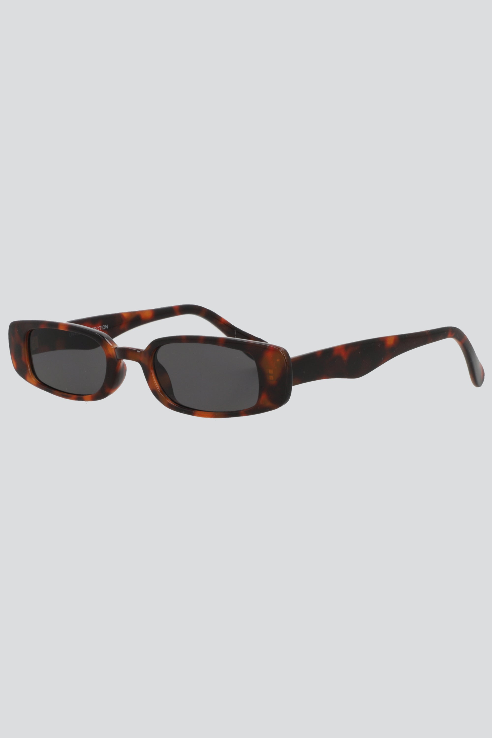 Lentes rectangulares traslucido CAFE