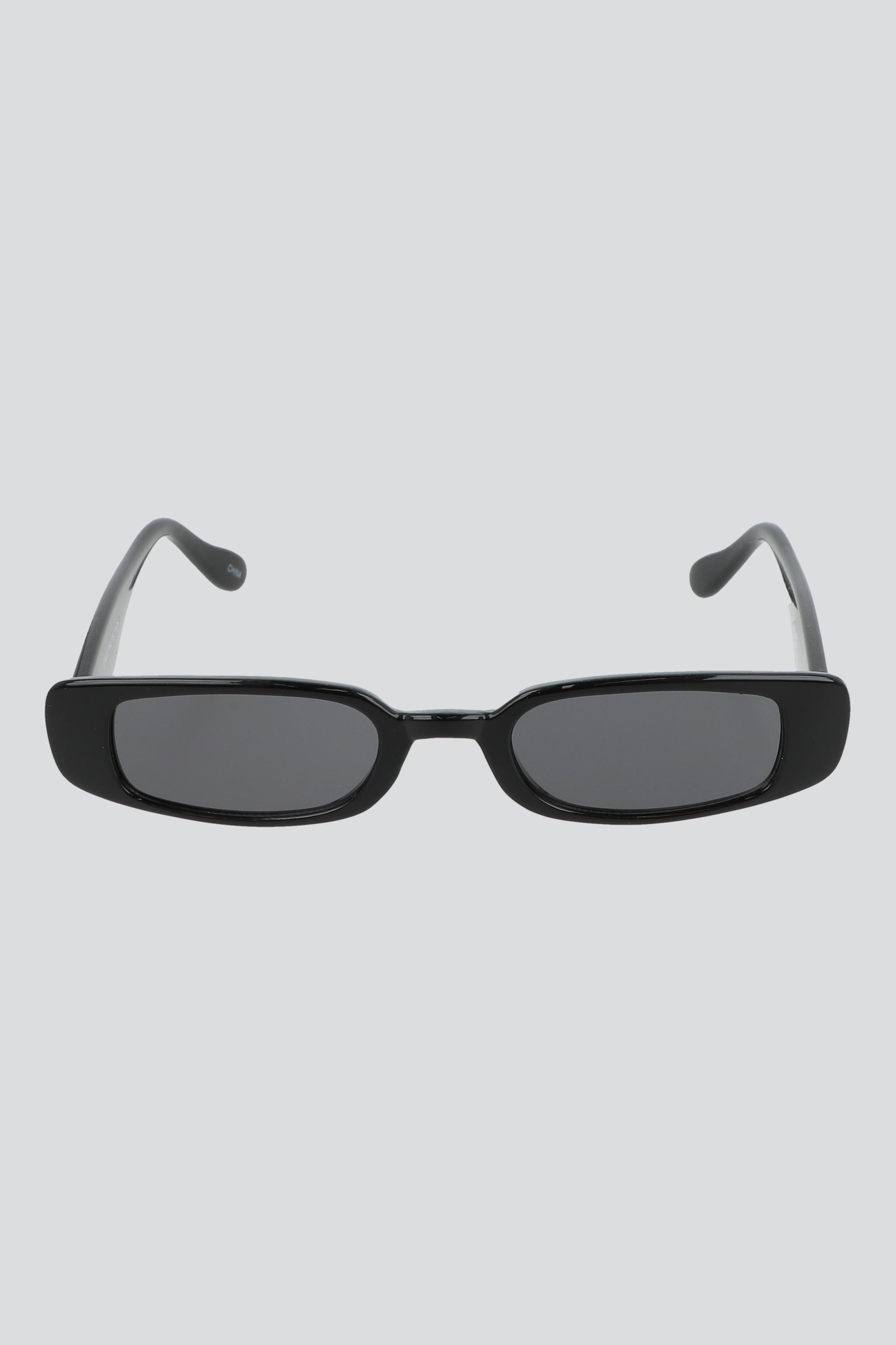 Lentes rectangulares traslucido NEGRO