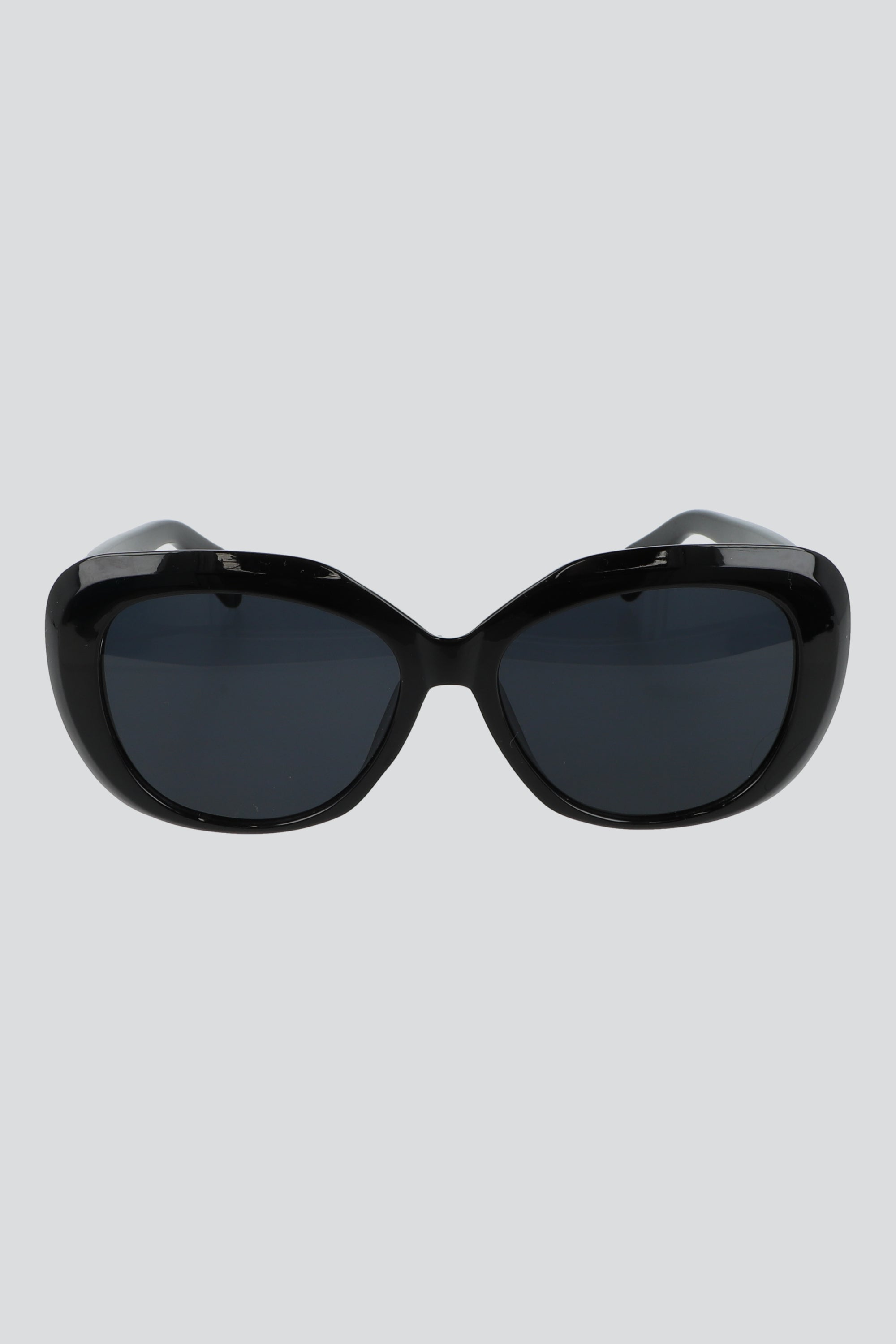 Lentes oversize transparentes NEGRO