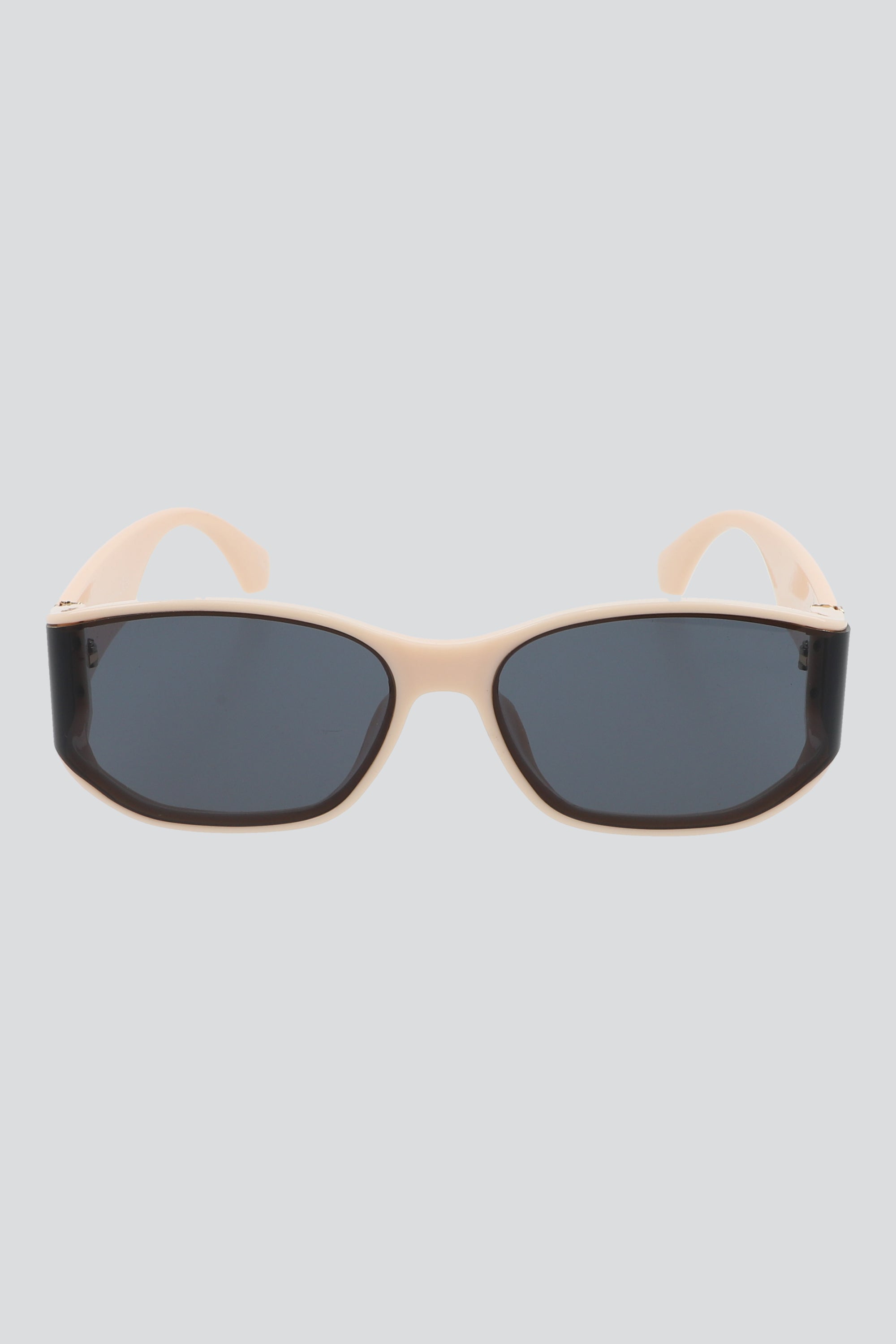 Lentes wayfarer lisos BEIGE