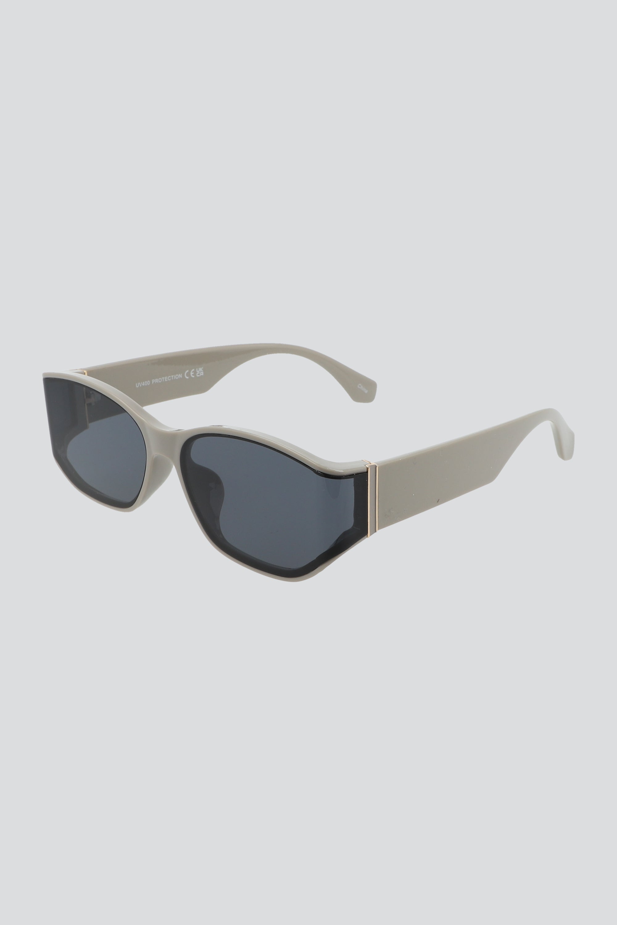 Lentes wayfarer lisos GRIS