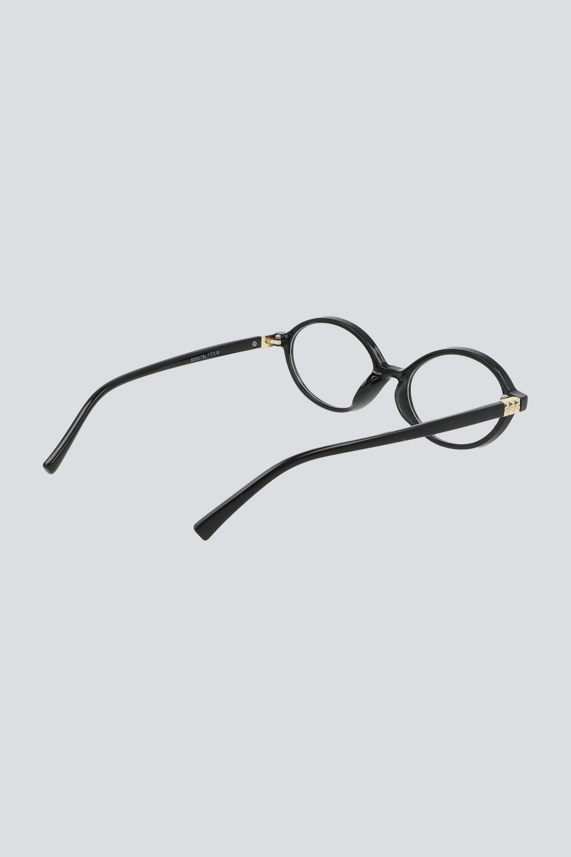 Lentes ovalo proteccion luz azul NEGRO
