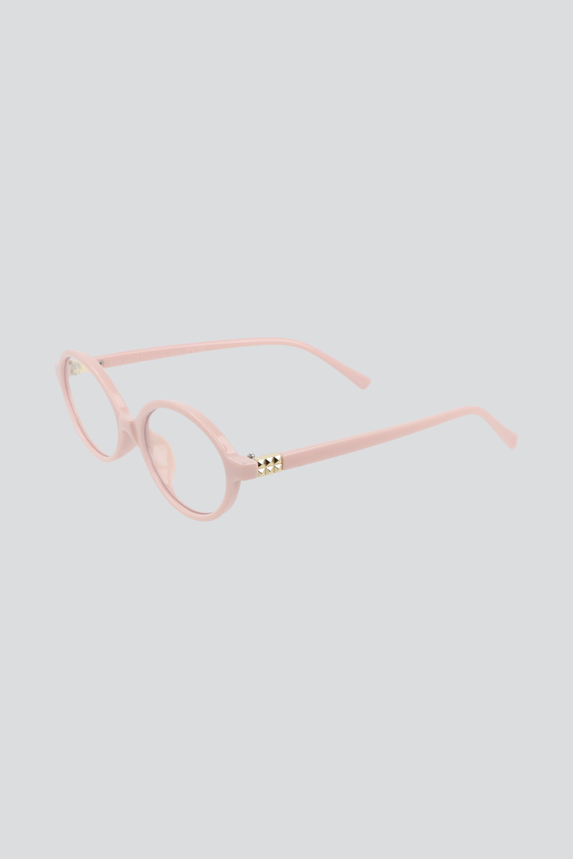 Lentes ovalo proteccion luz azul PALO DE ROSA