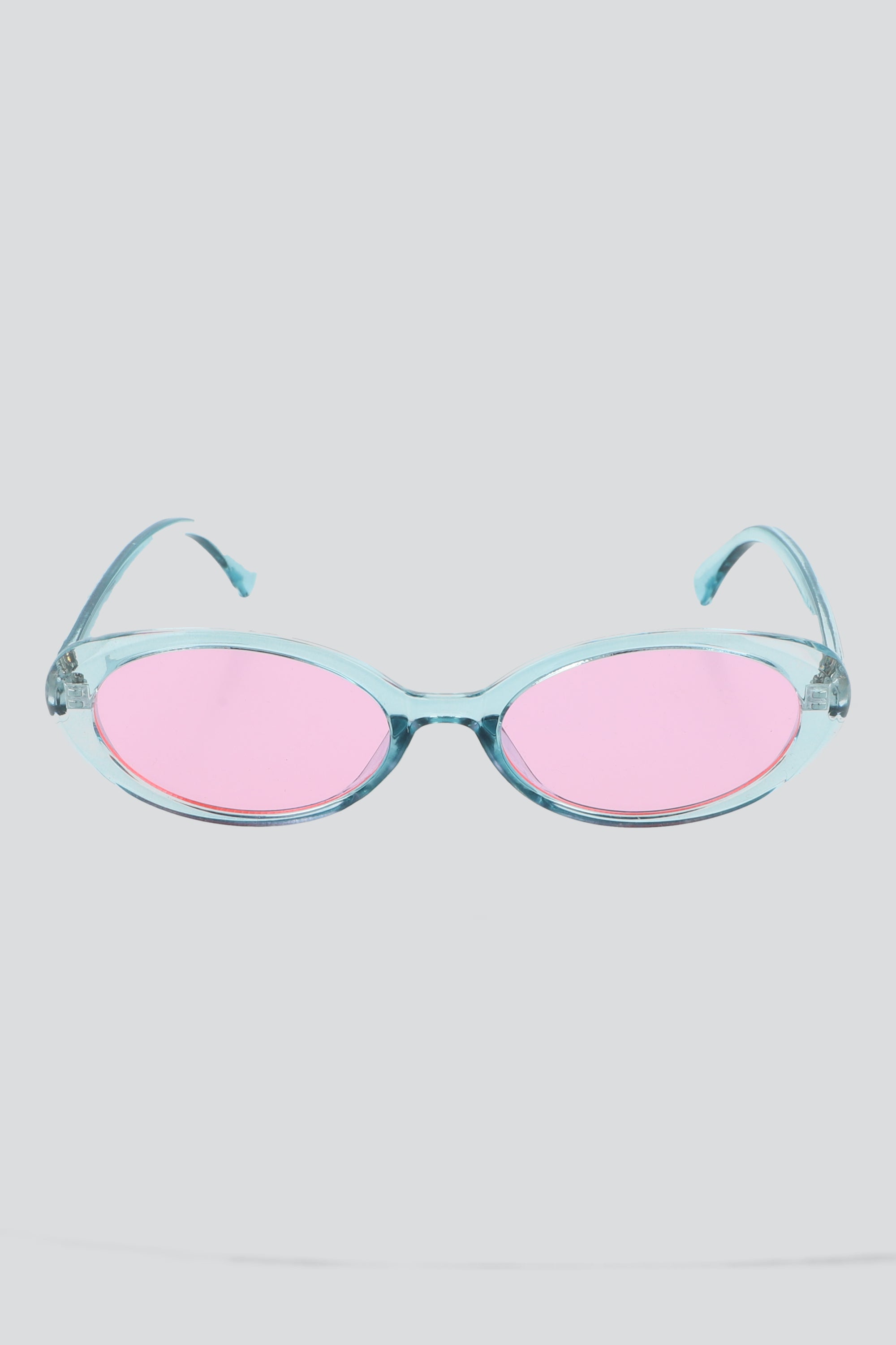 Lentes ovalo retro colores AZUL