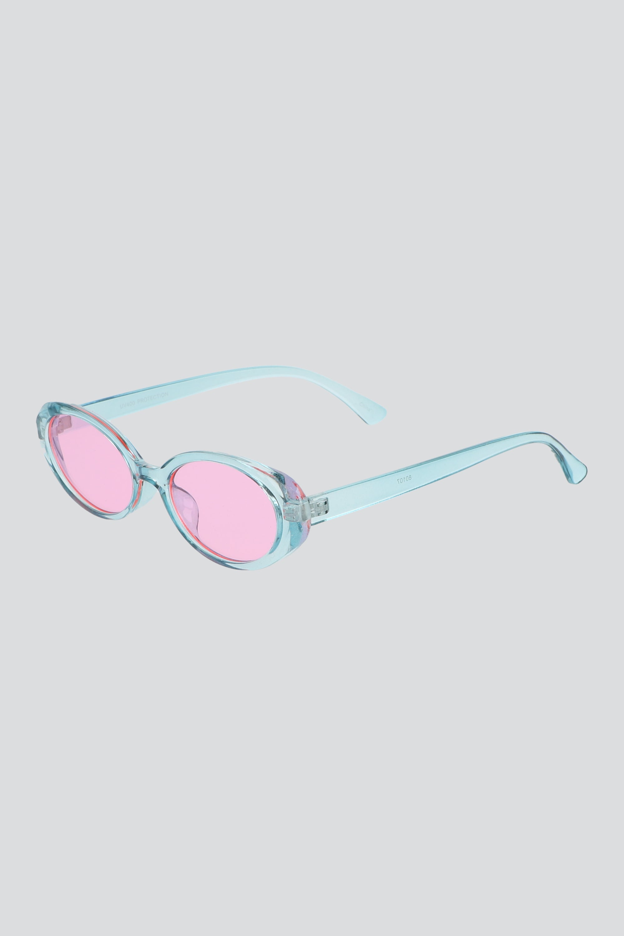 Lentes ovalo retro colores AZUL