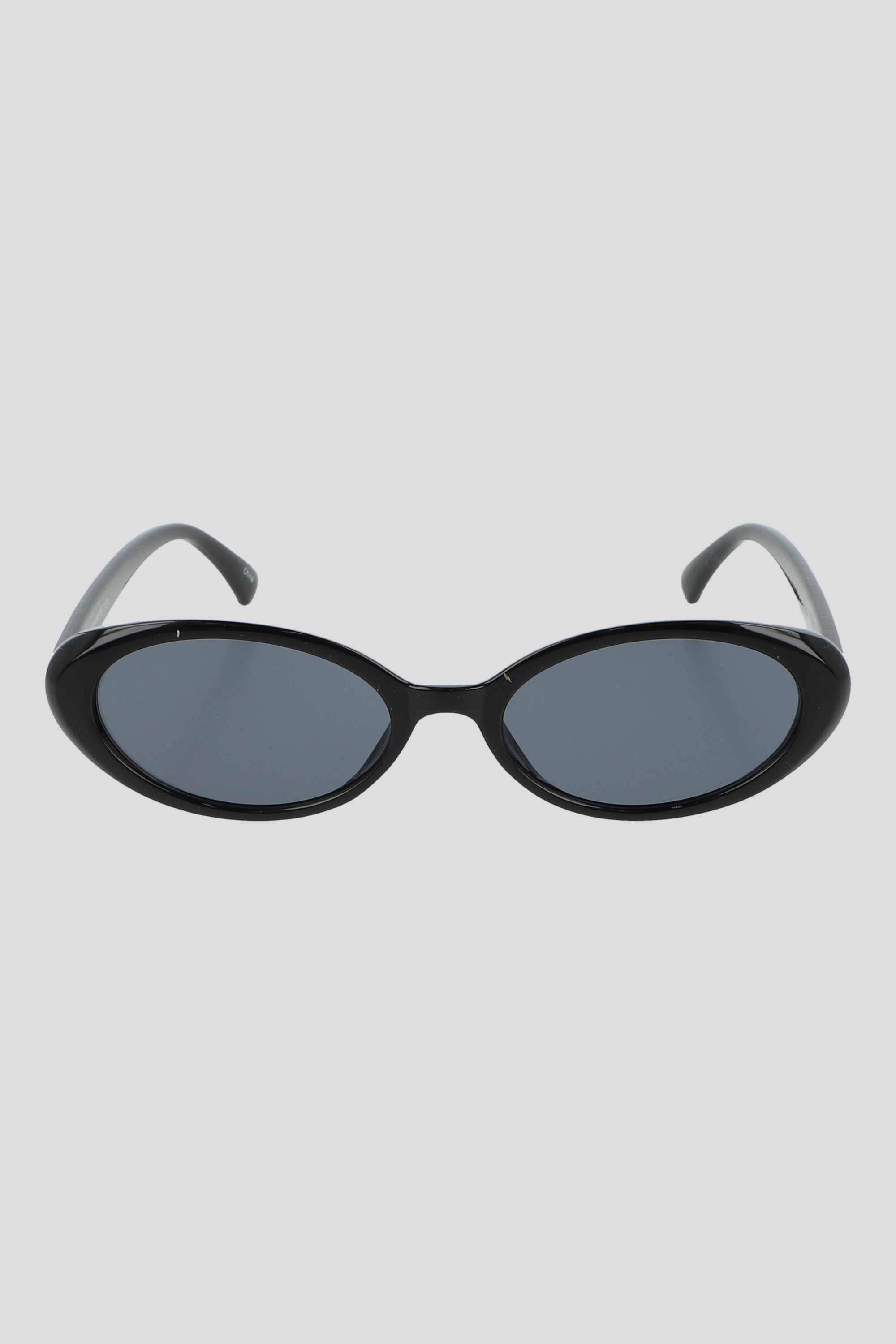 Lentes ovalo retro colores NEGRO