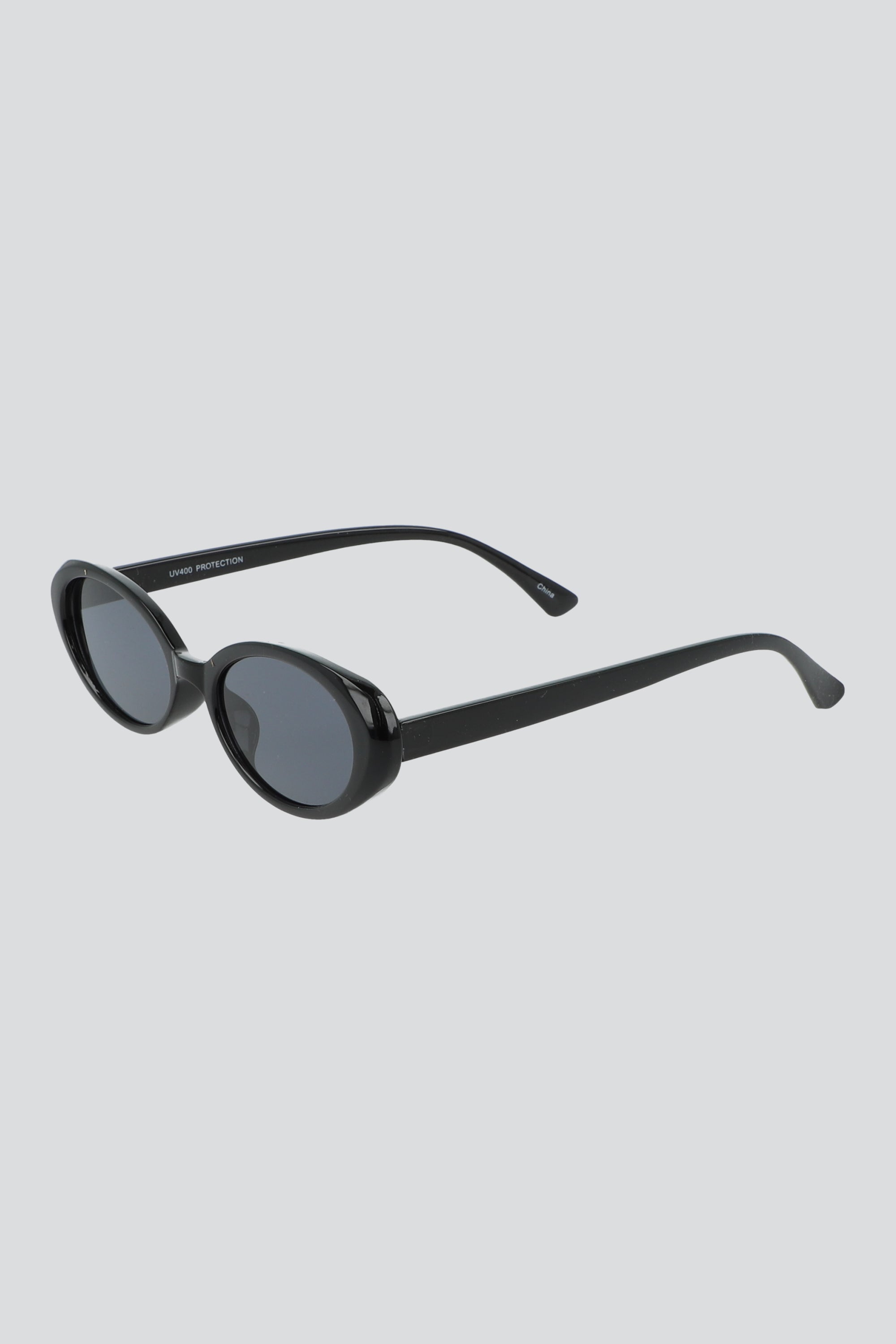 Lentes ovalo retro colores NEGRO