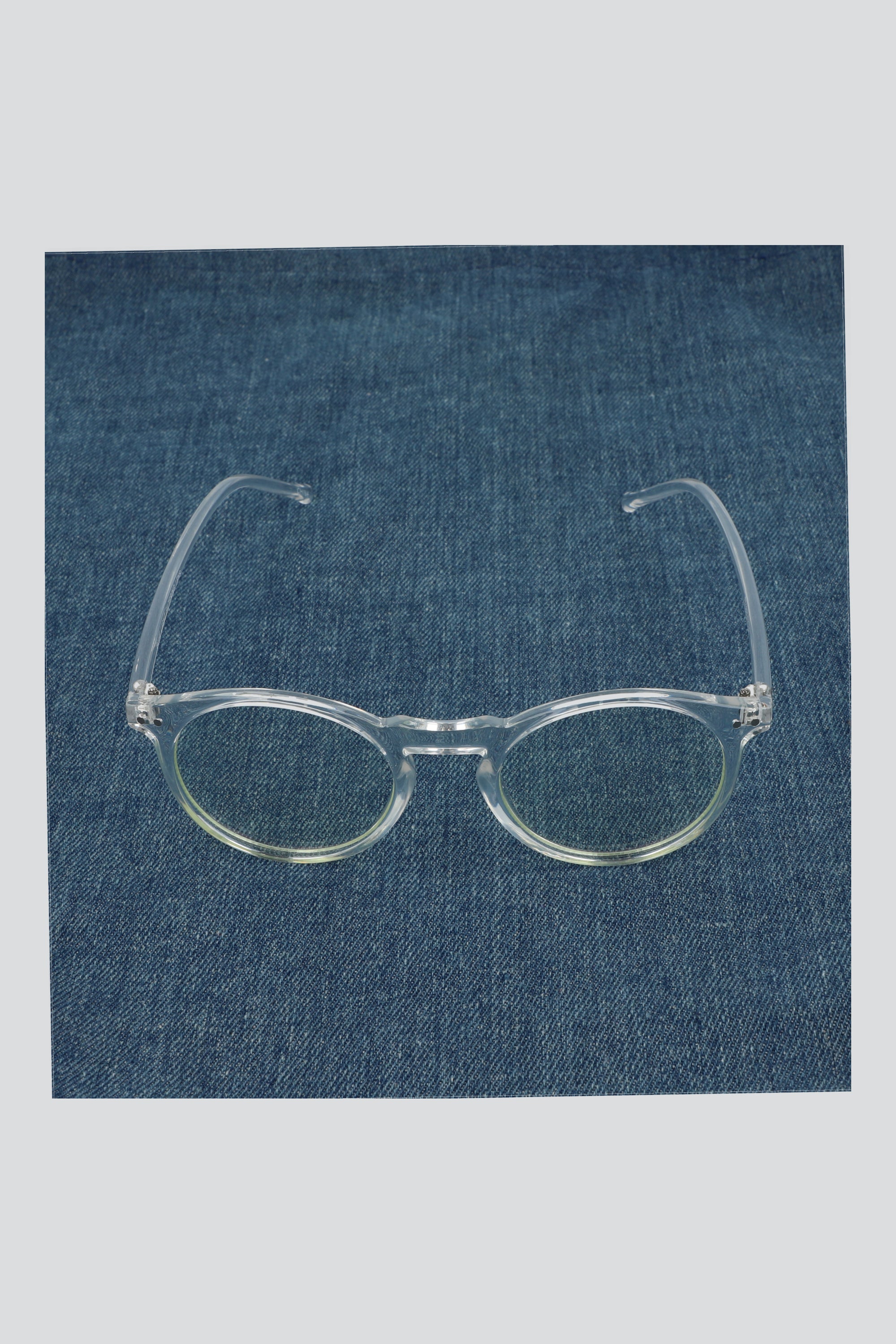 Lentes redondos proteccion luz azul TRANSPARENTE