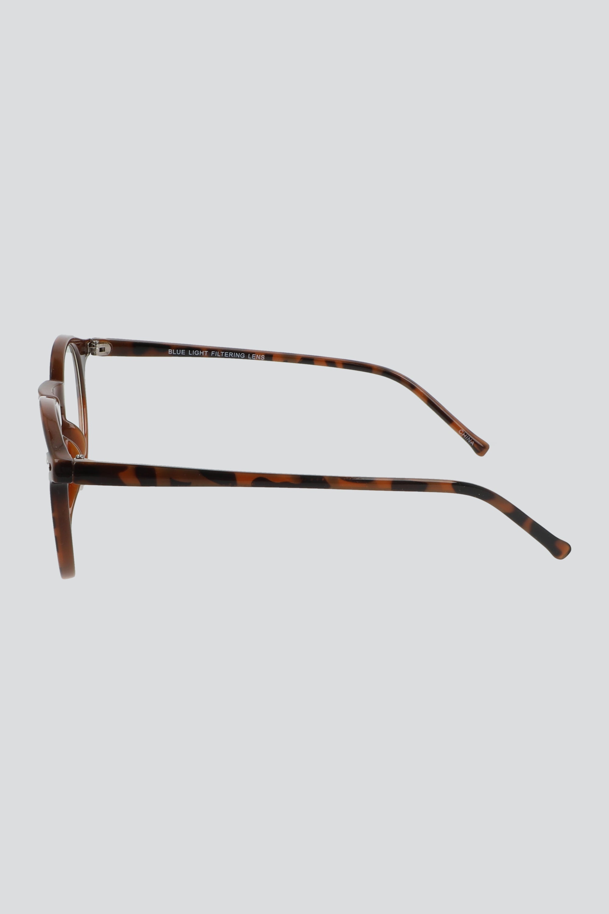 Lentes redondos proteccion luz azul CAFE
