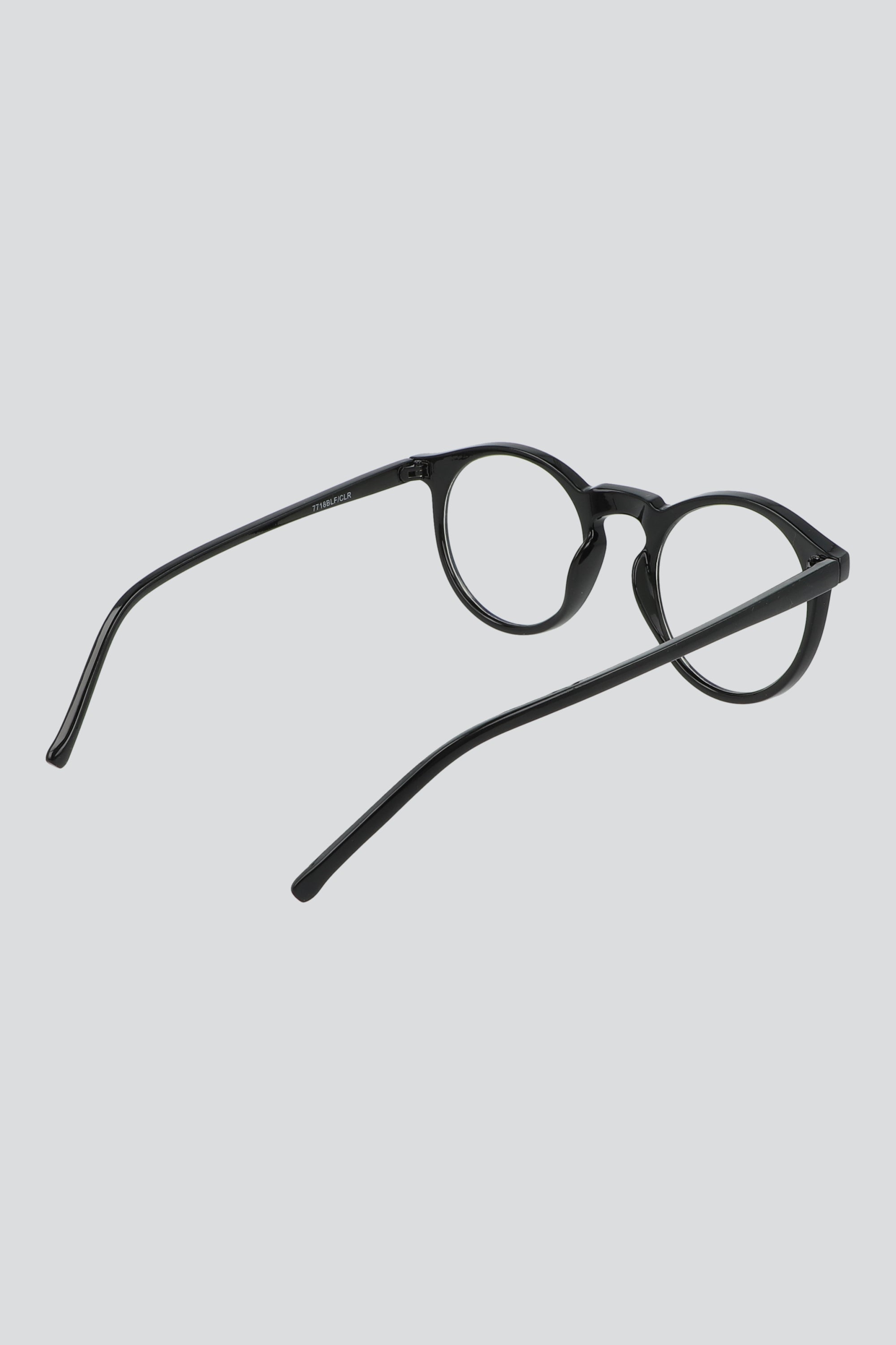 Lentes redondos proteccion luz azul NEGRO