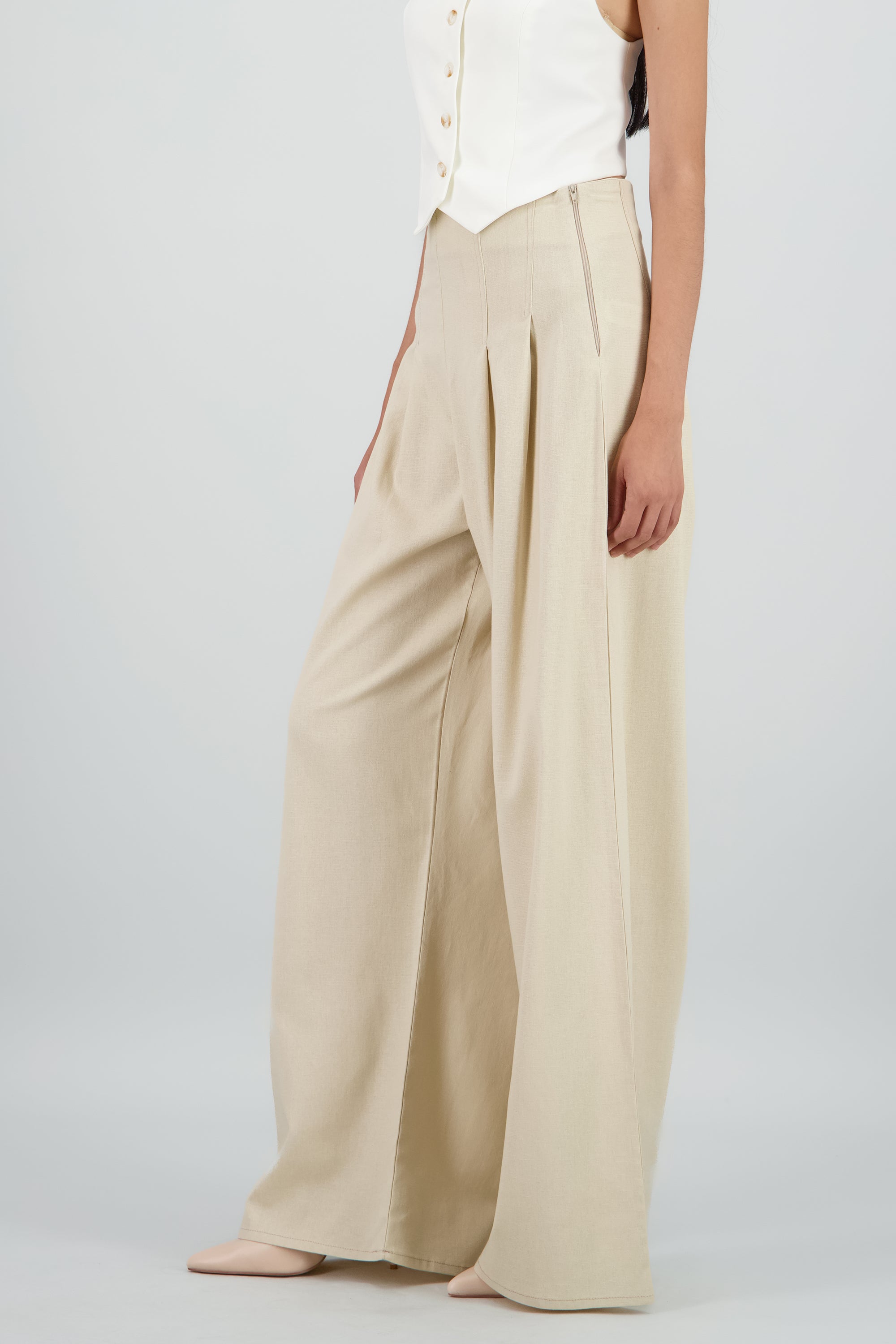 Pantalon wide leg ARENA