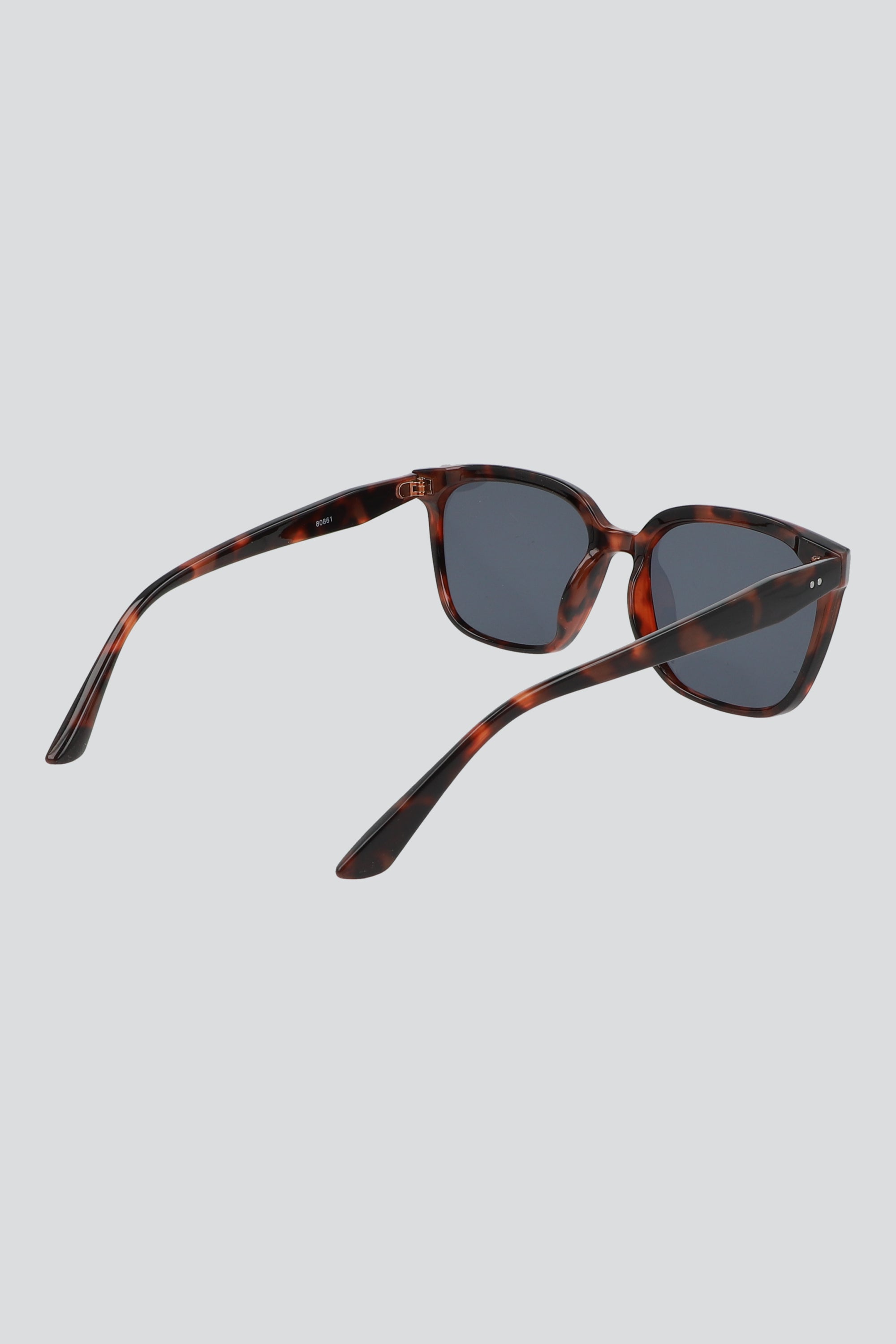 Lentes de sol oversize detalle metalico CAFE COMBO