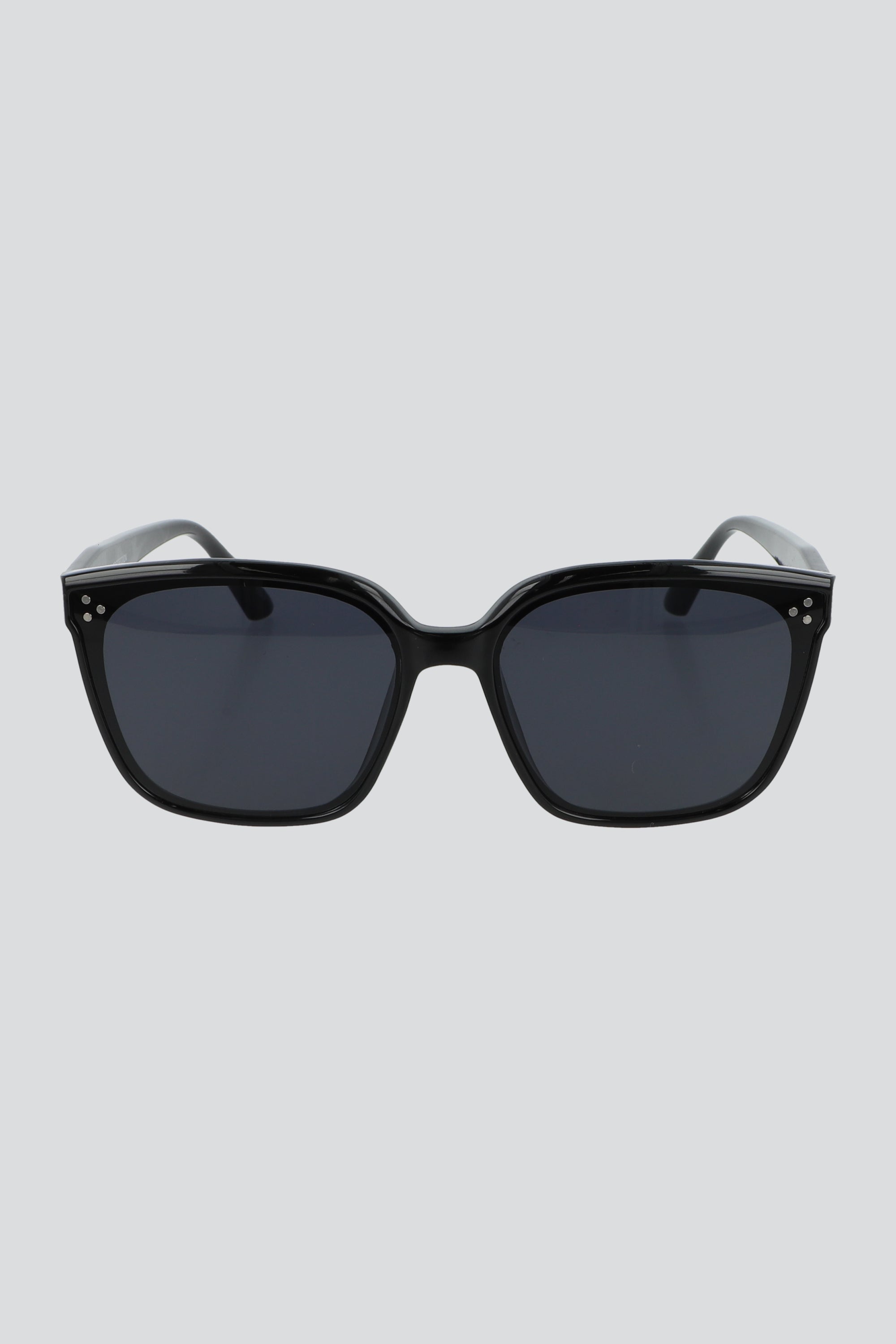 Lentes de sol oversize detalle metalico NEGRO