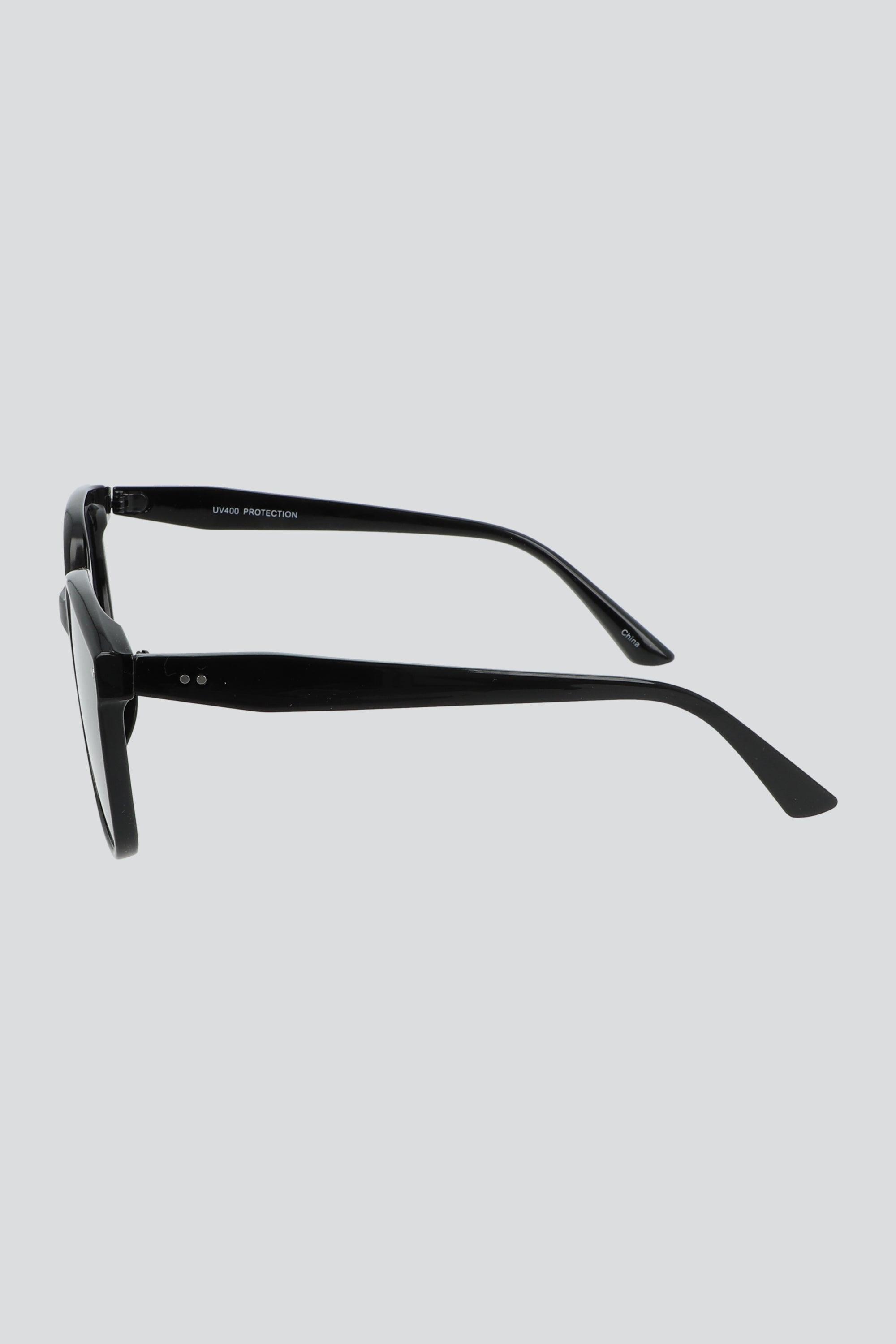 Lentes de sol oversize detalle metalico NEGRO