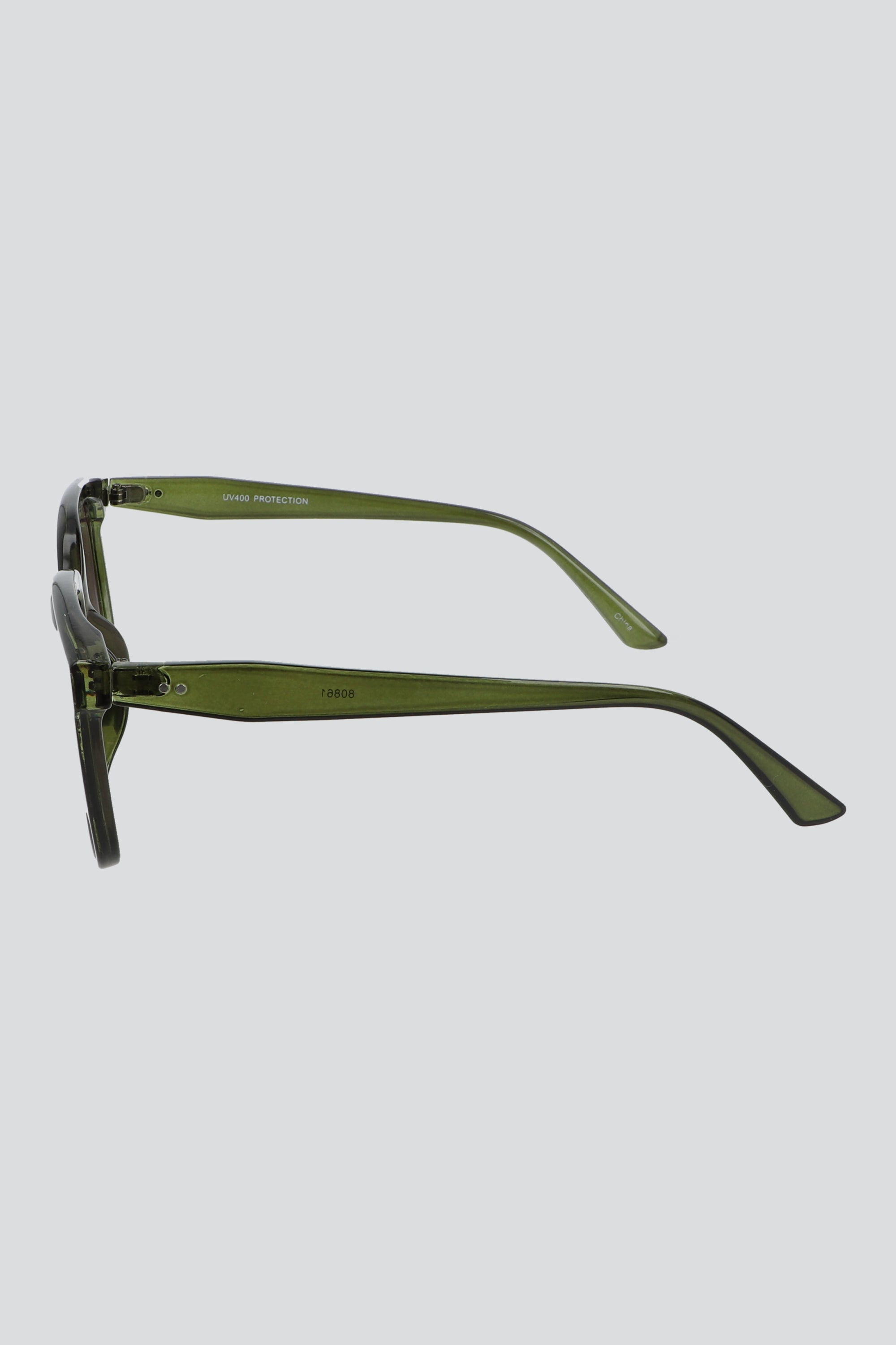Lentes de sol oversize detalle metalico GRIS