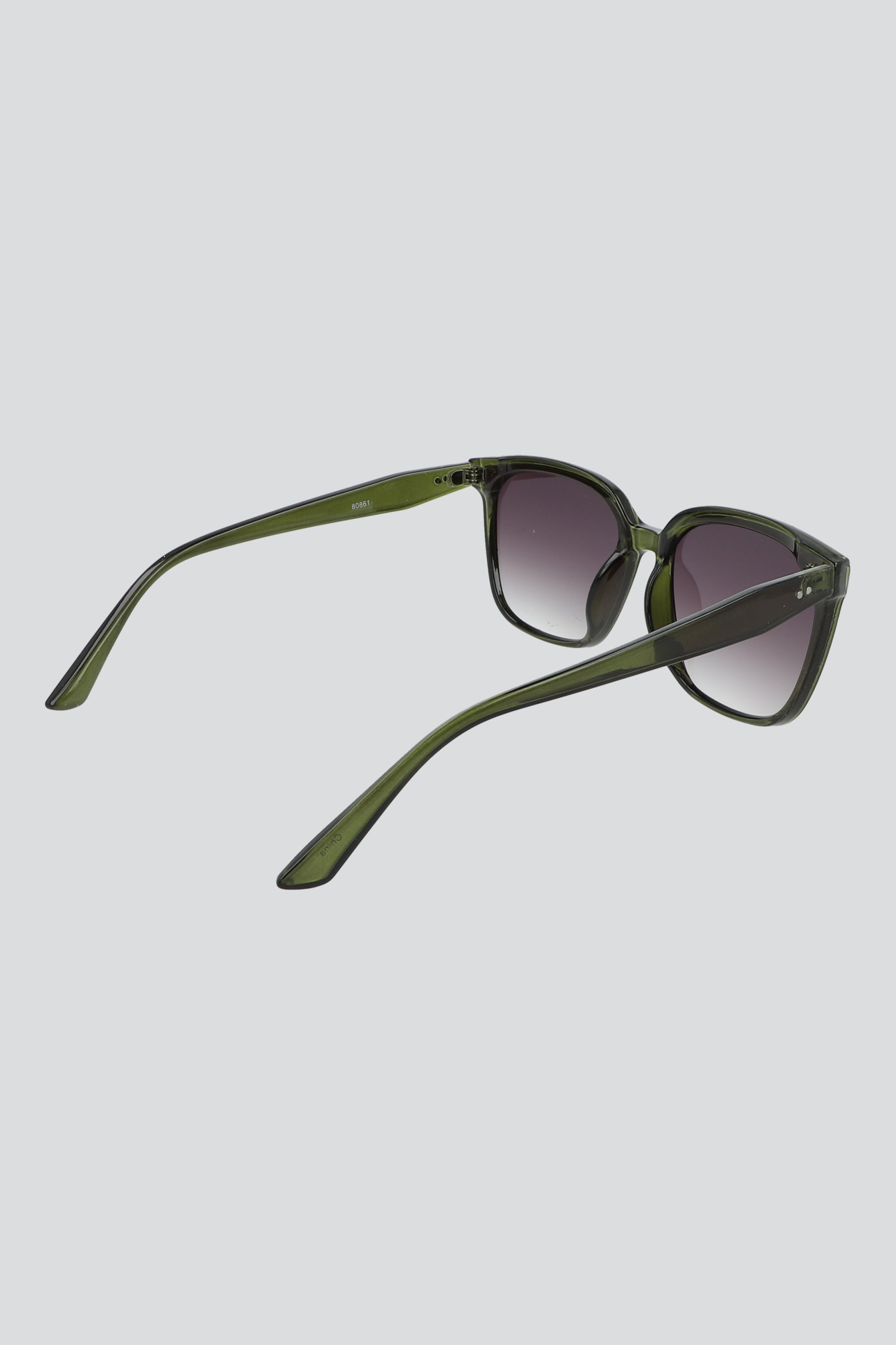Lentes de sol oversize detalle metalico GRIS