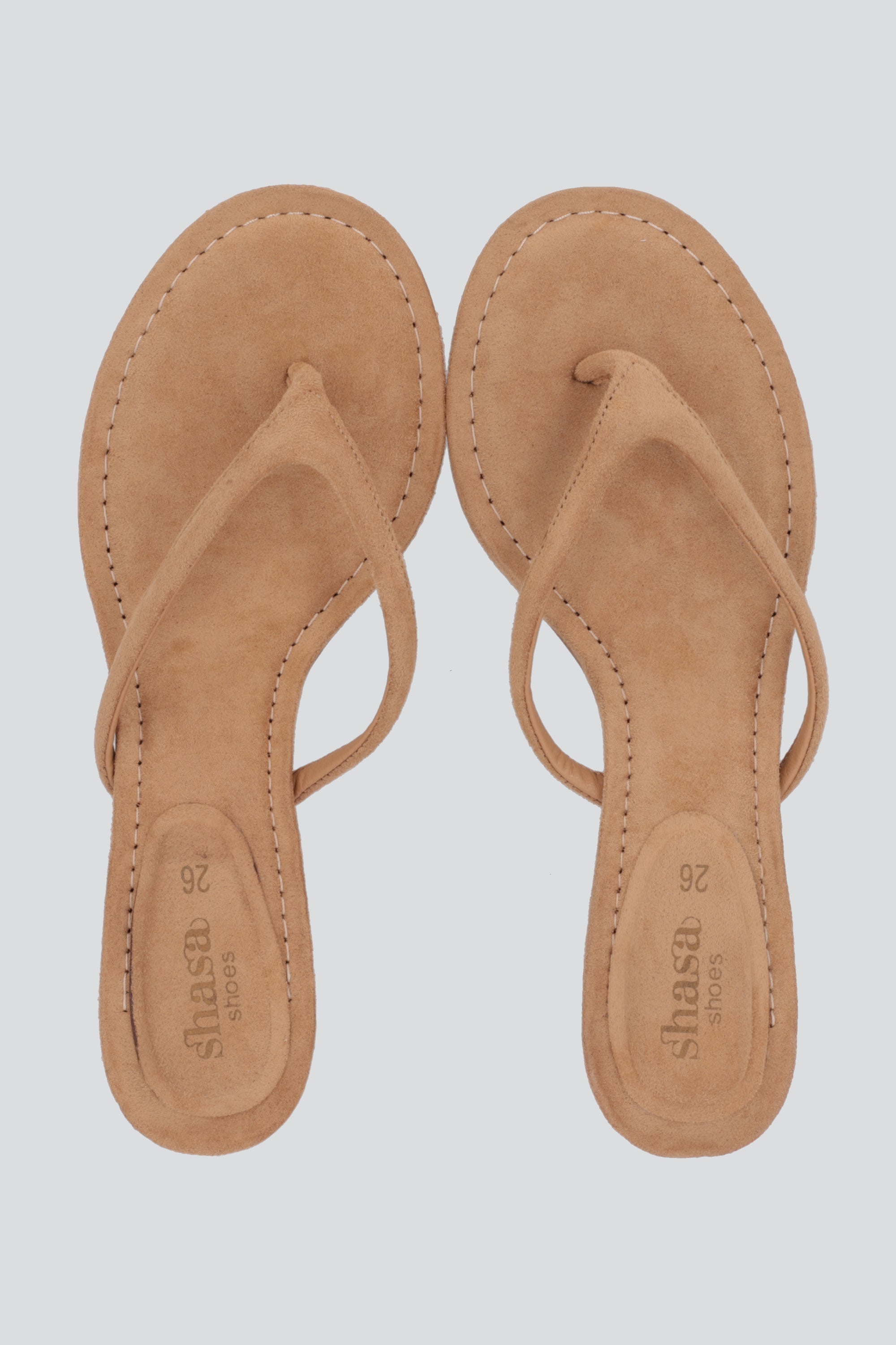 Tacon pata de gallo suede CAMELLO