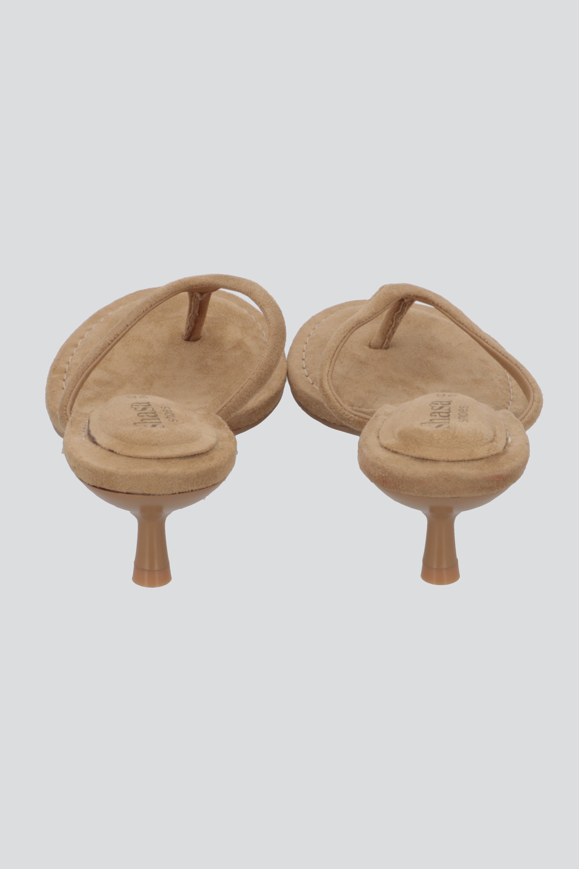 Tacon pata de gallo suede CAMELLO