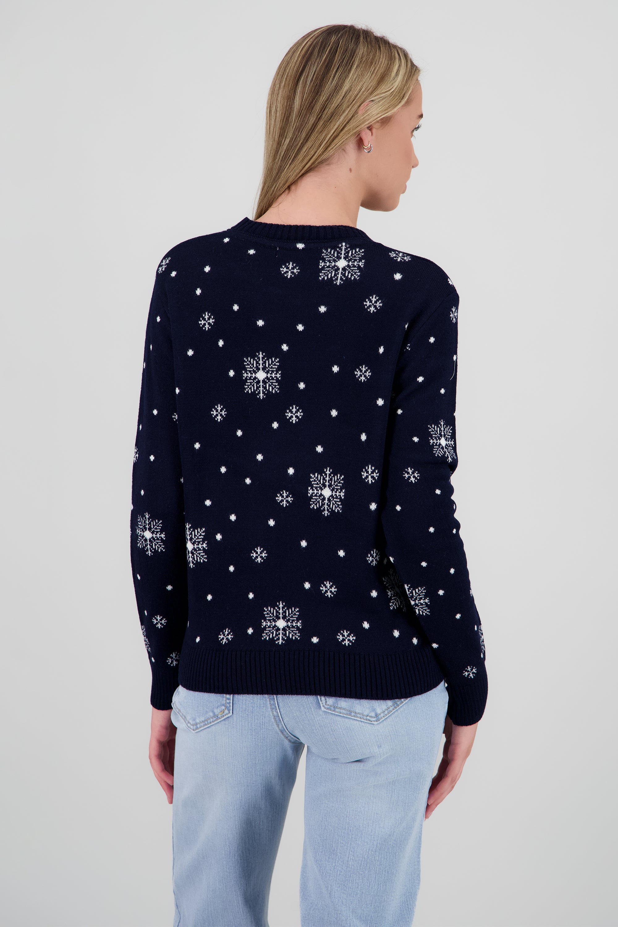 Sueter reno lentejuela MARINO COMBO